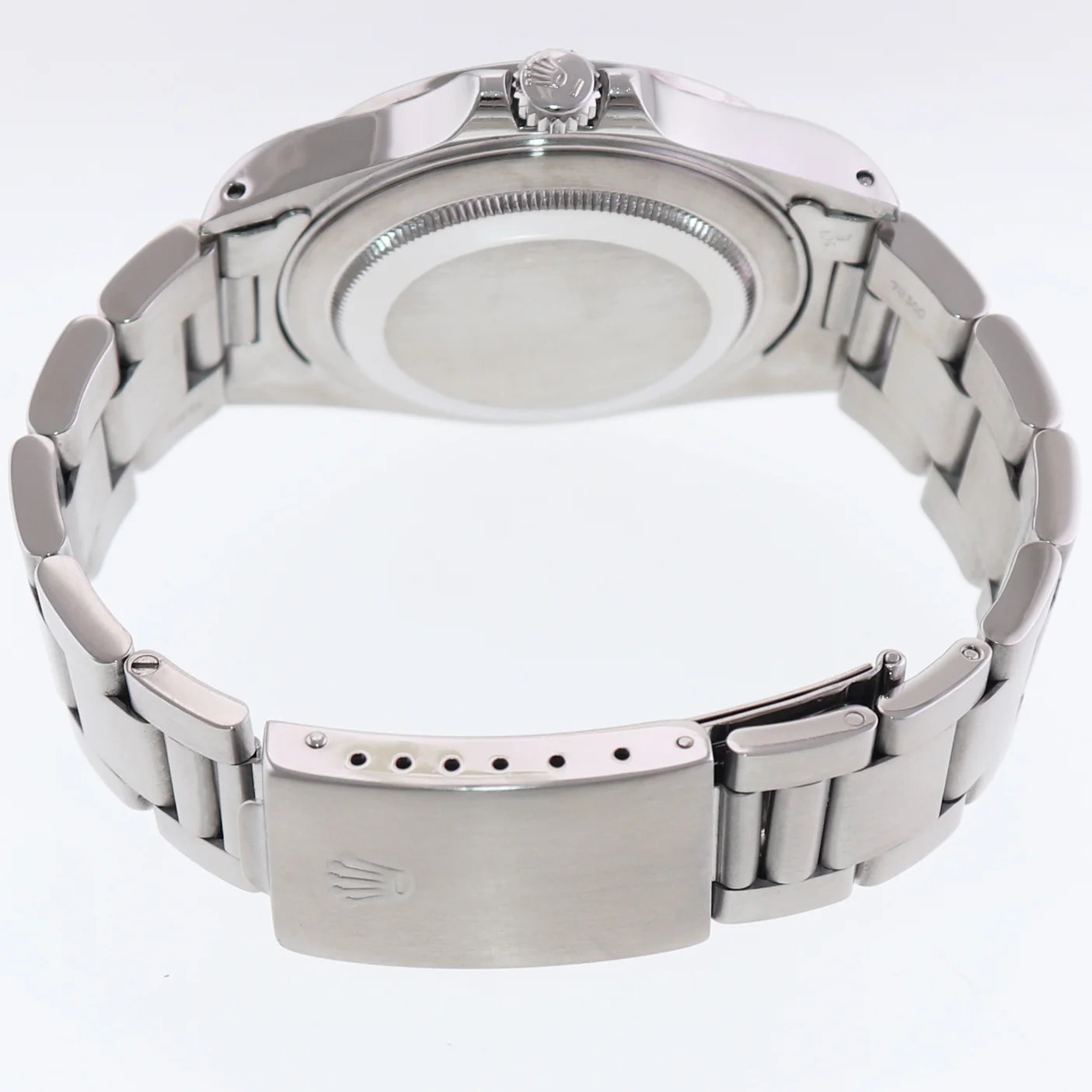 1991 TRITIUM Rolex Explorer II White 16570 40mm Polar Stainless Steel GMT Watch Box - Image 6