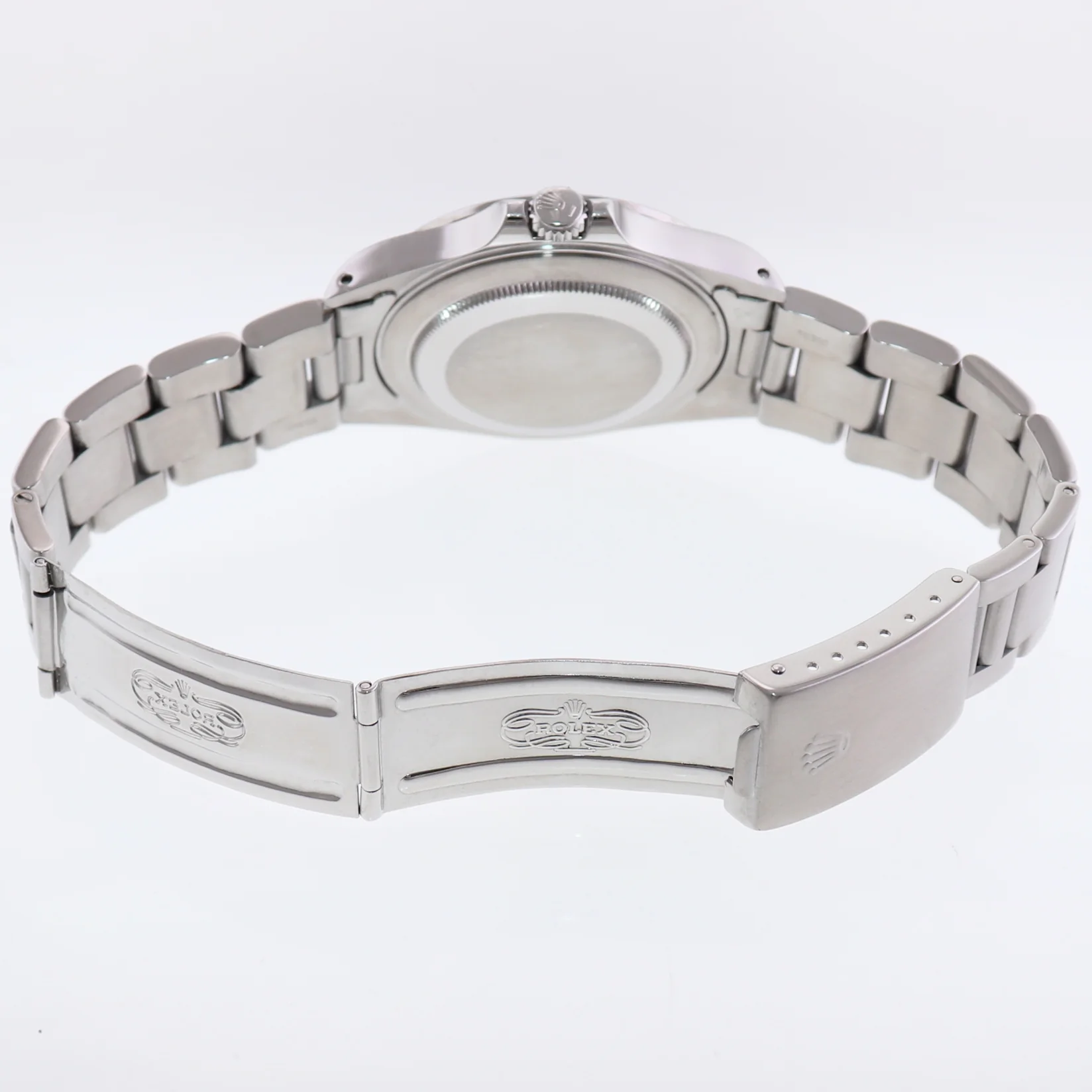1991 TRITIUM Rolex Explorer II White 16570 40mm Polar Stainless Steel GMT Watch Box - Image 7