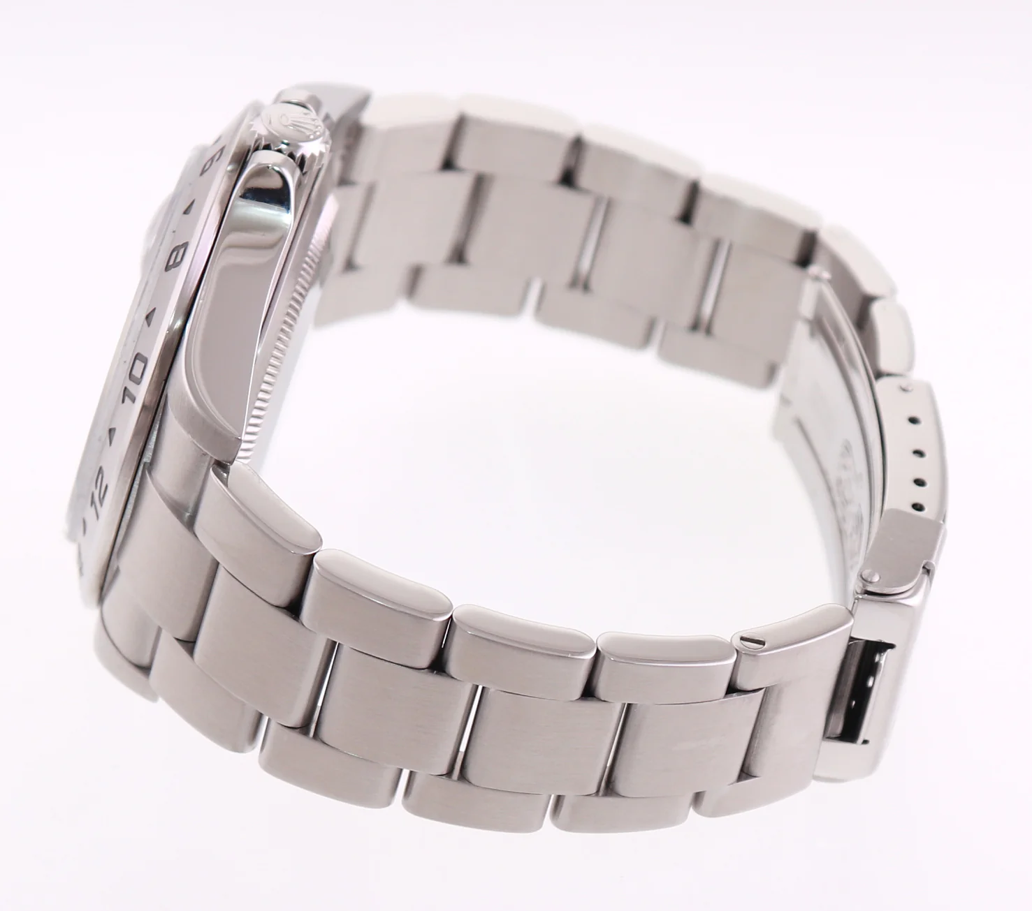 2004 MINT Rolex Explorer II 16570 Stainless Steel Black Date GMT 40mm Watch Box - Image 4