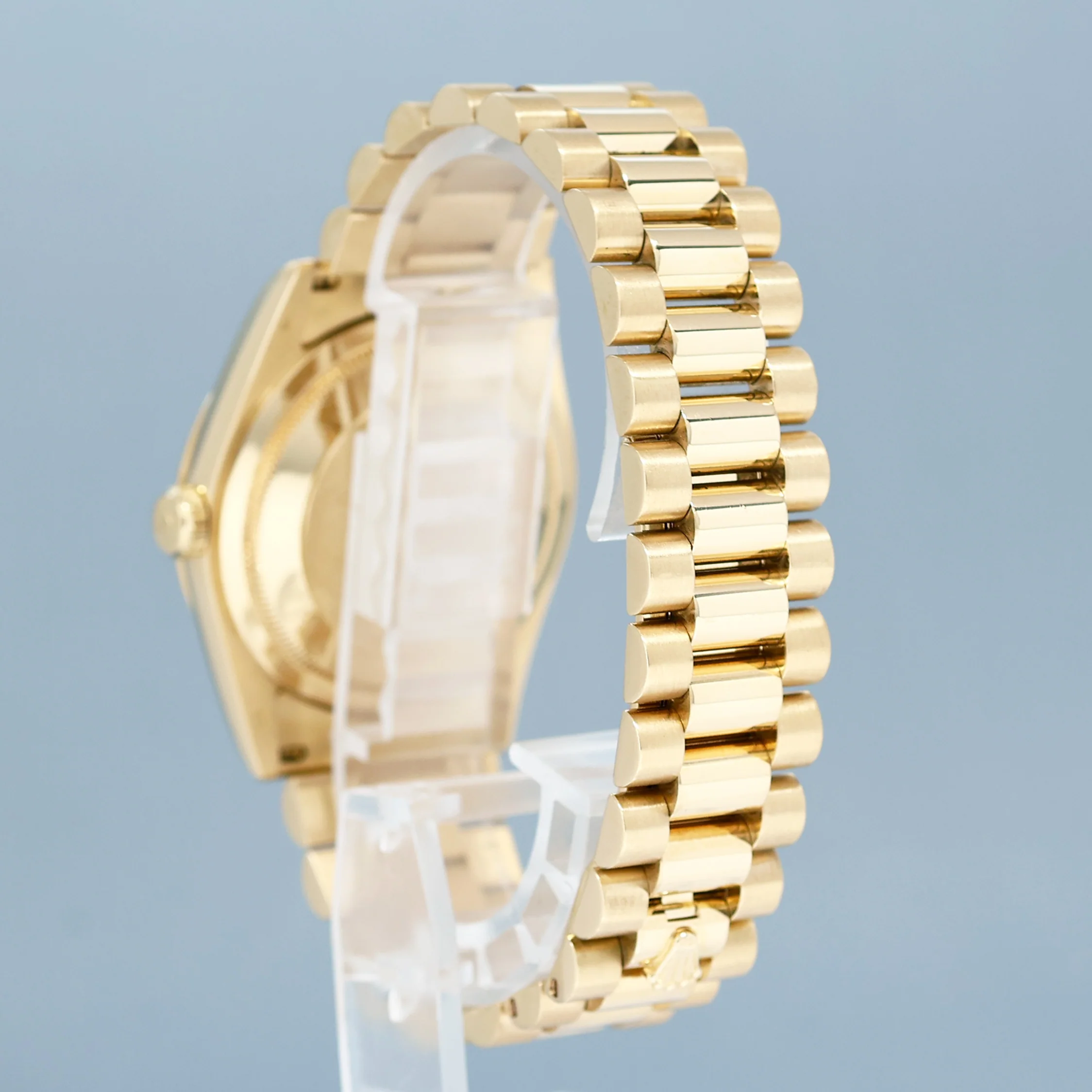 Mint 2007 Rolex President Yellow Gold Diamond Jurassic Ammonite 118238 Day Date Watch - Image 4