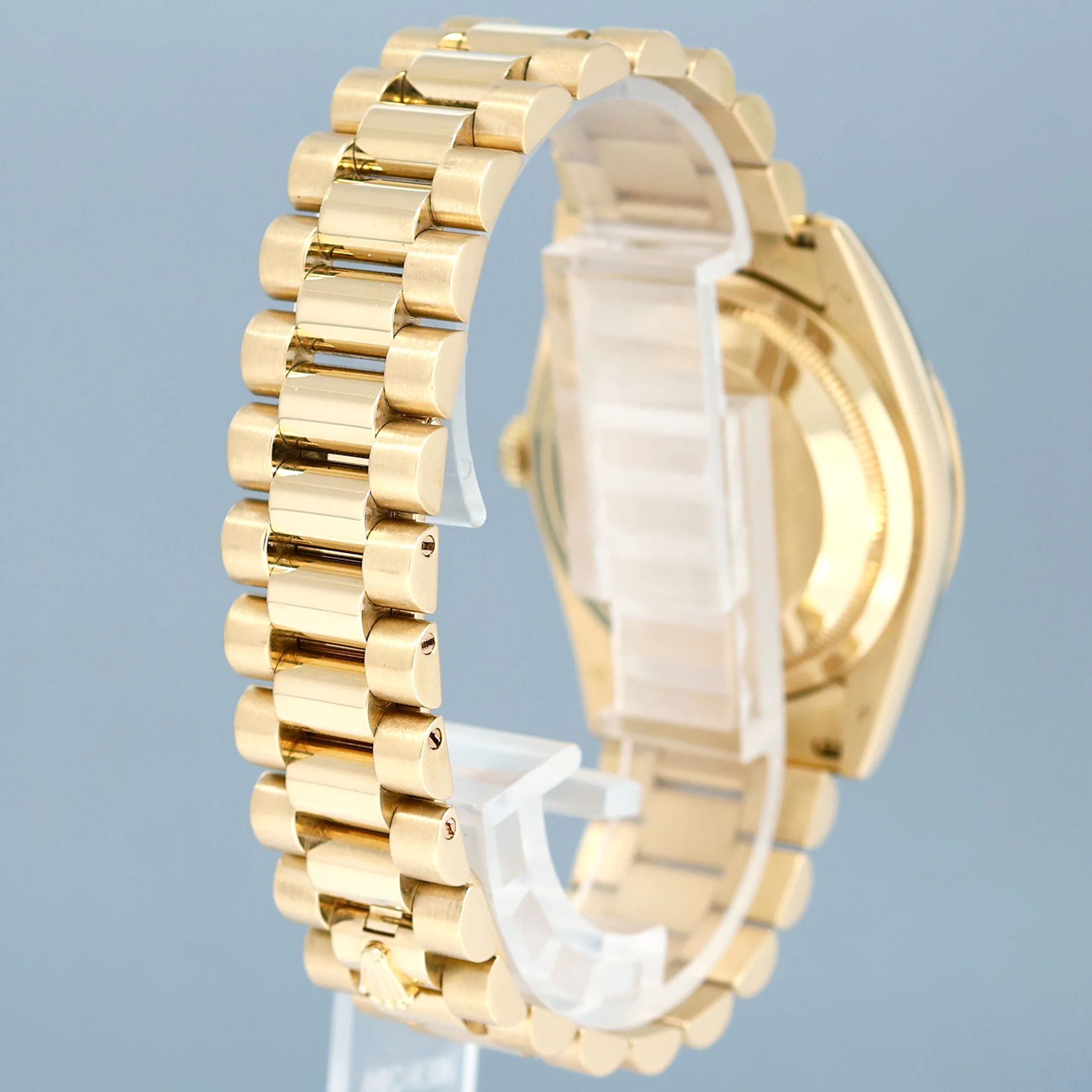 Mint 2007 Rolex President Yellow Gold Diamond Jurassic Ammonite 118238 Day Date Watch - Image 6