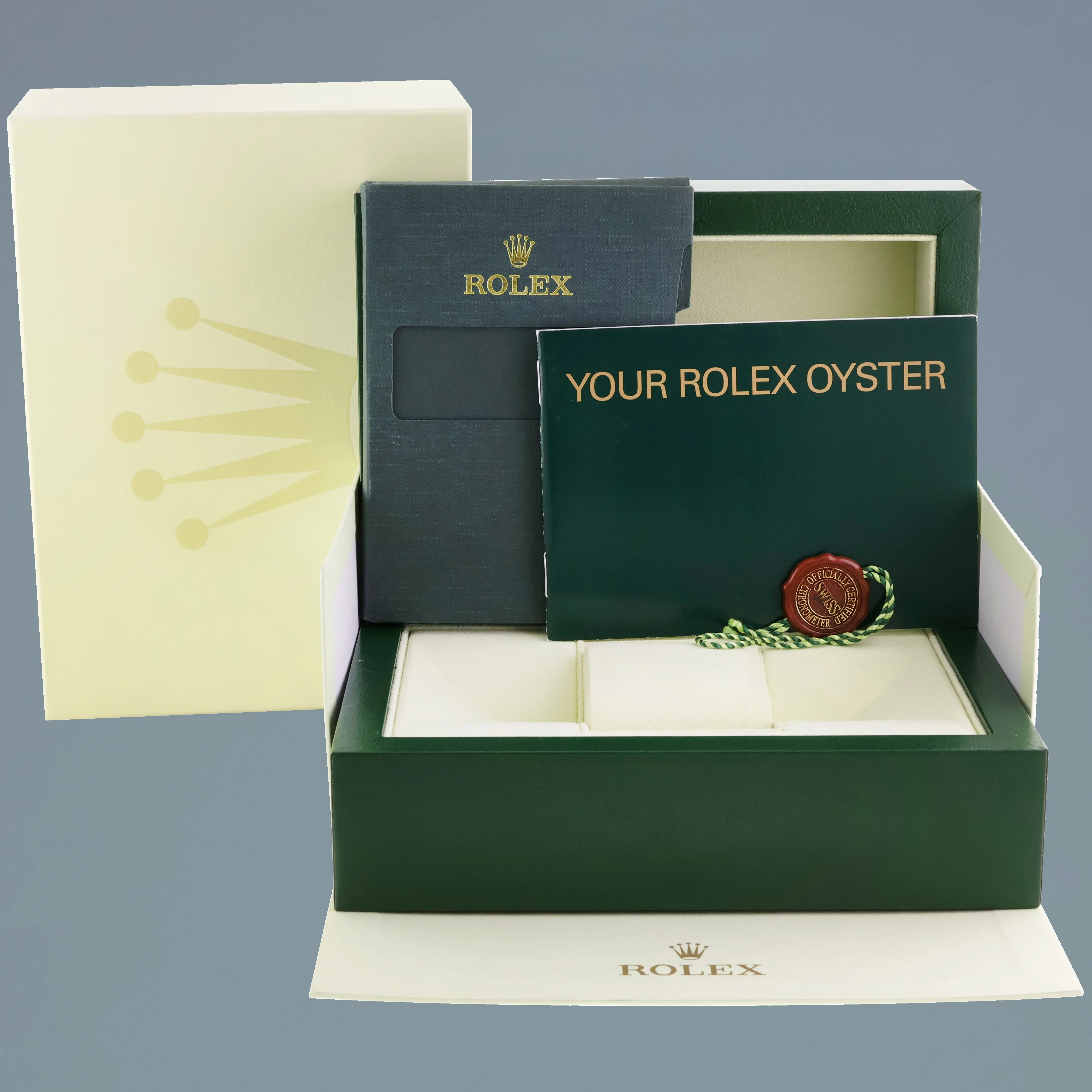 2008 MINT Rolex Explorer II 16570 Stainless Steel Black Date 3186 40mm Watch Box - Image 7