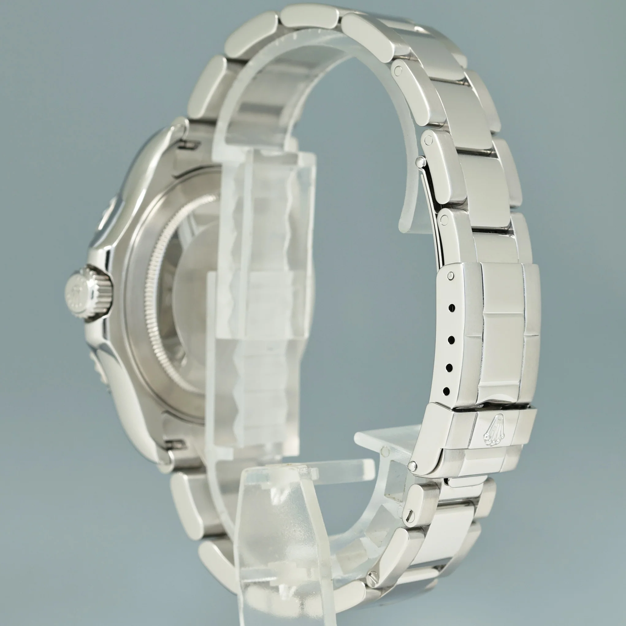 2010 MINT PAPERS Rolex 40mm Yacht-Master 16622 Steel Platinum Bezel Oyster Watch Box - Image 4
