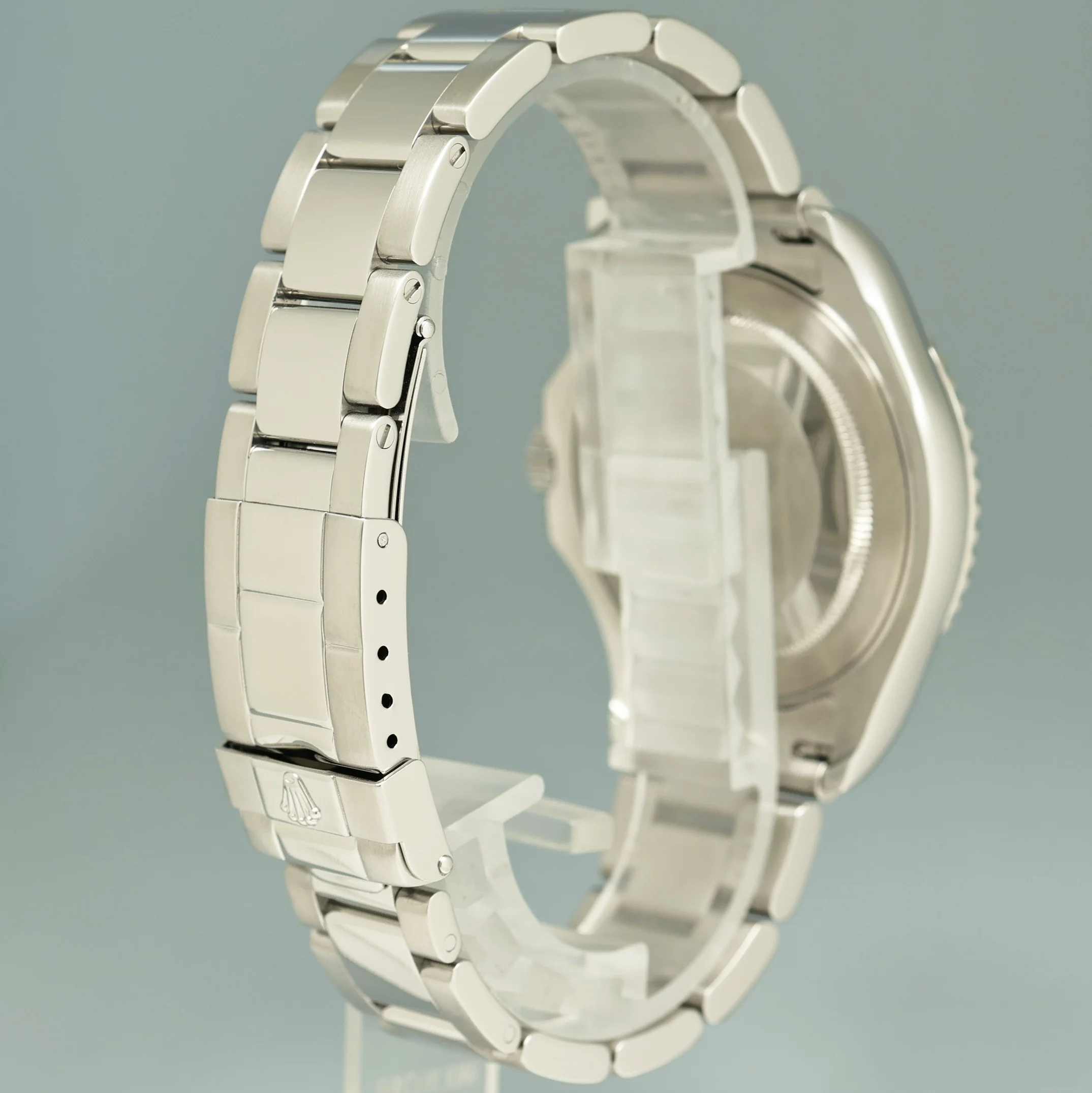 2010 MINT PAPERS Rolex 40mm Yacht-Master 16622 Steel Platinum Bezel Oyster Watch Box - Image 6