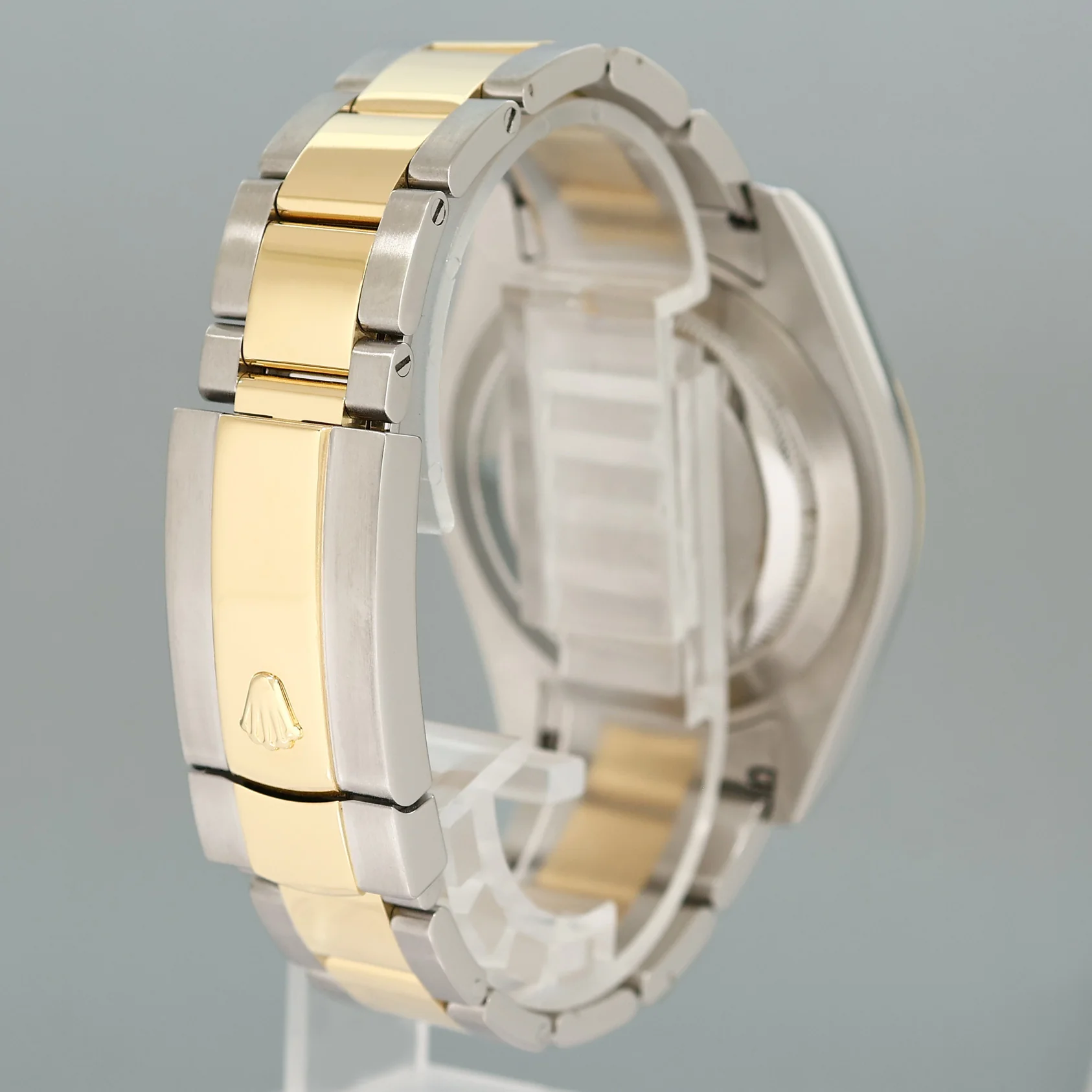 2015 MINT Rolex Datejust II 2 Champagne Diamond 116333 Two-Tone Yellow Gold Watch - Image 6
