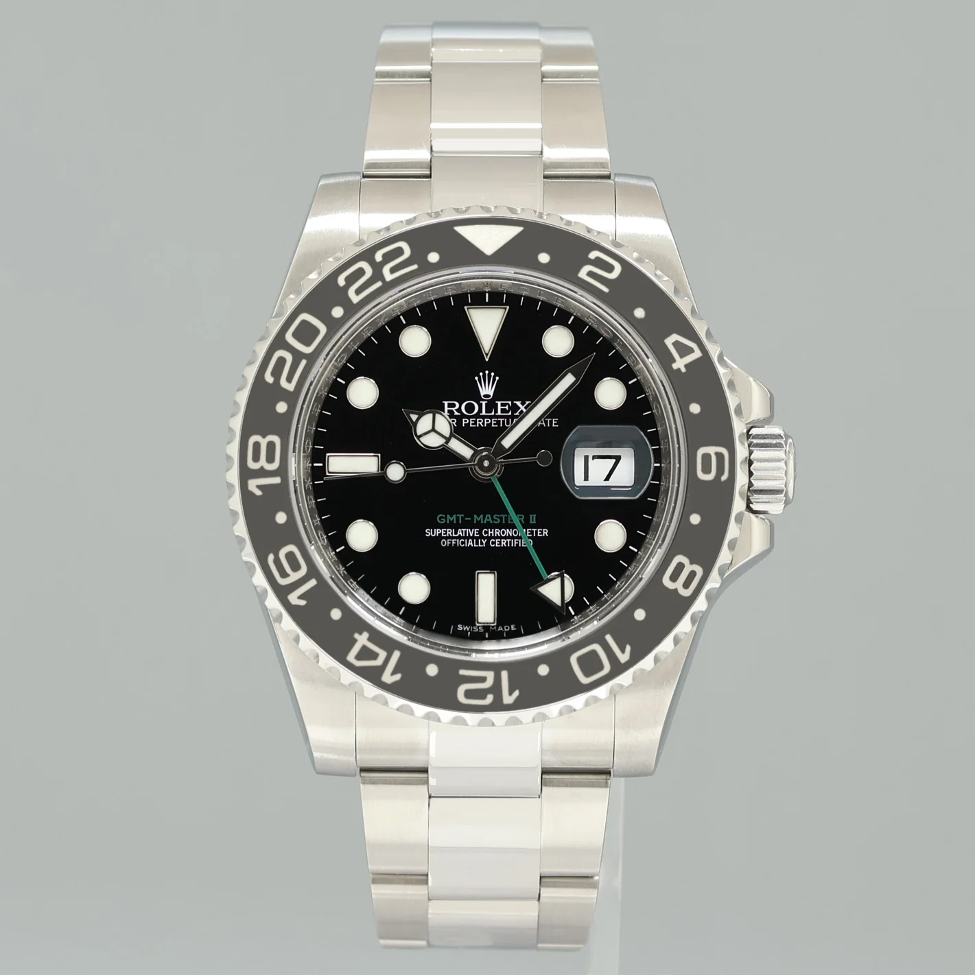 2015 MINT Rolex GMT Master II 116710 LN Steel Ceramic Black 40mm Watch Box - Image 2