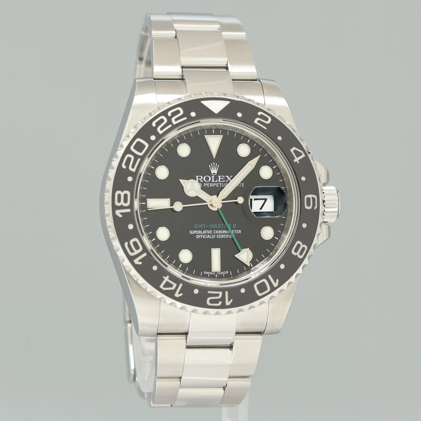 2015 MINT Rolex GMT Master II 116710 LN Steel Ceramic Black 40mm Watch Box - Image 3