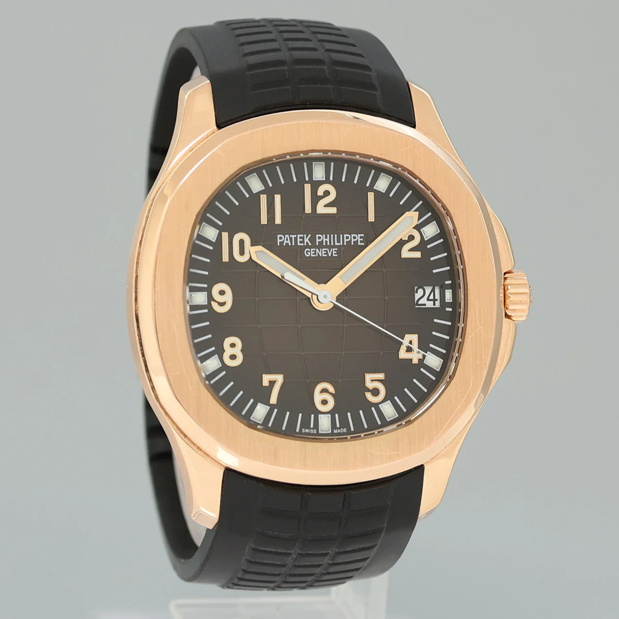 PAPERS MINT 5167R Patek Philippe Aquanaut Rose Gold Brown 40mm Tropical Watch Box - Image 3