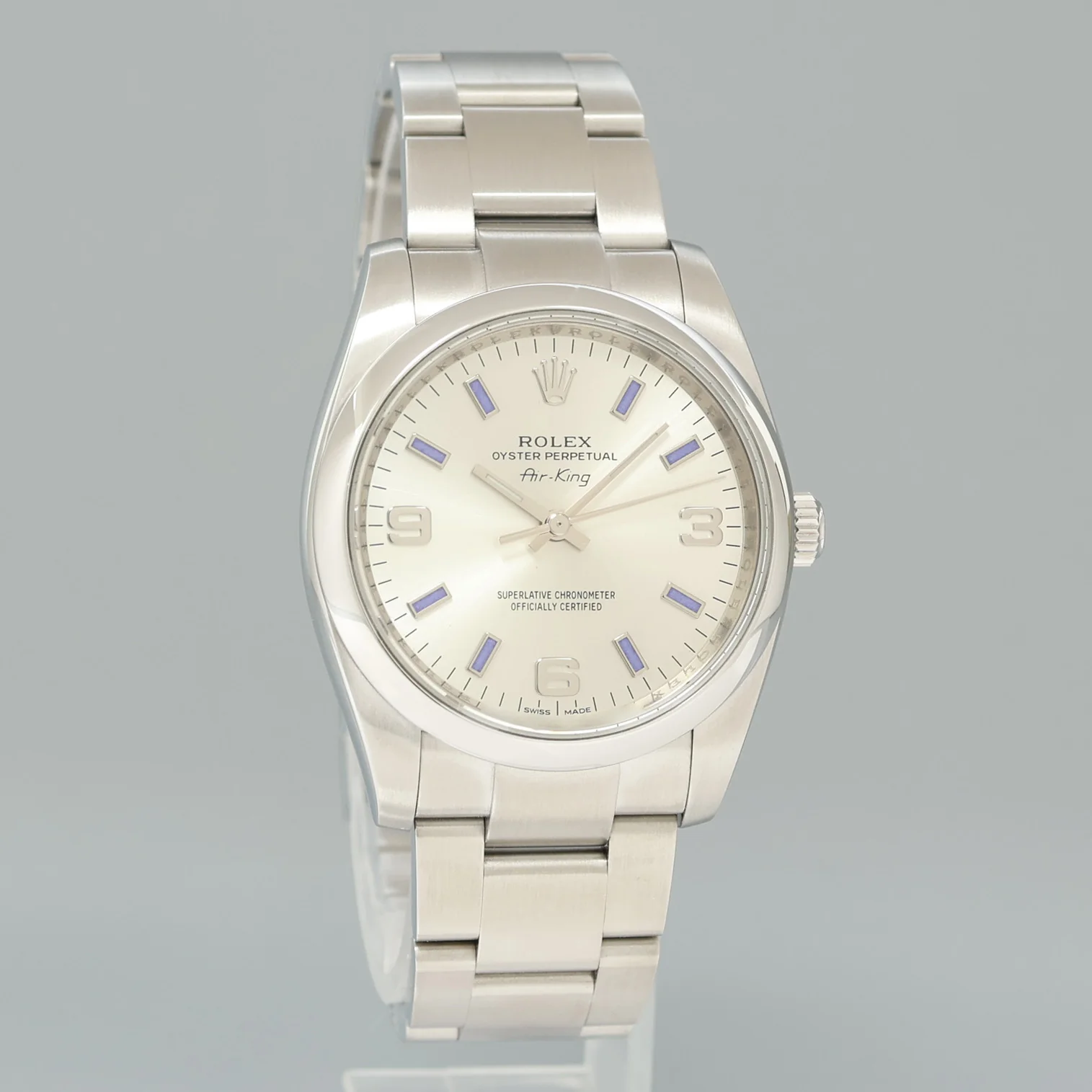 2019 PAPERS MINT Rolex Oyster Perpetual 34mm Green Oyster 114200 Watch Box - Image 3