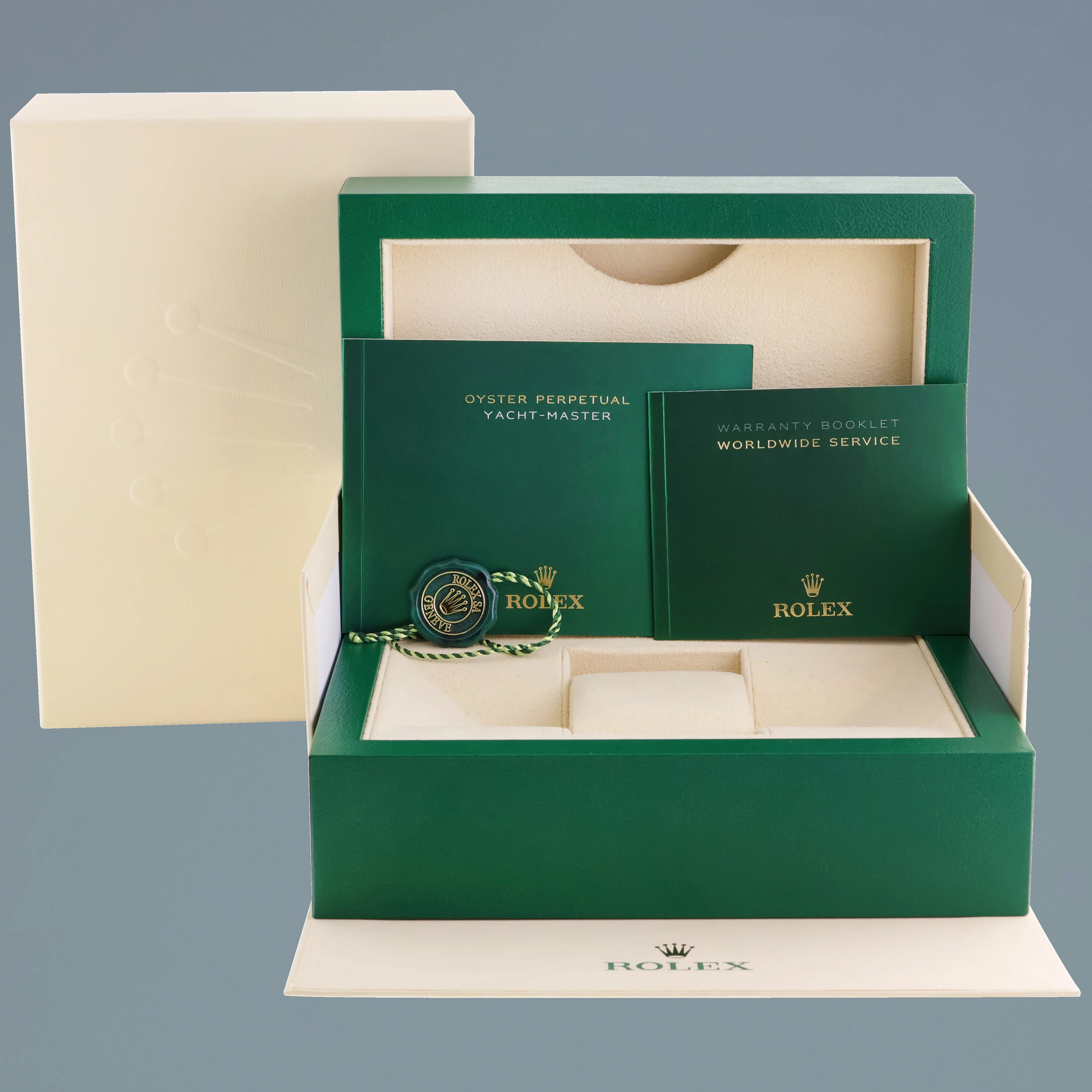 2021 MINT Rolex Yacht-Master 40mm 126622 Stainless Steel Platinum Rhodium Watch Box - Image 7