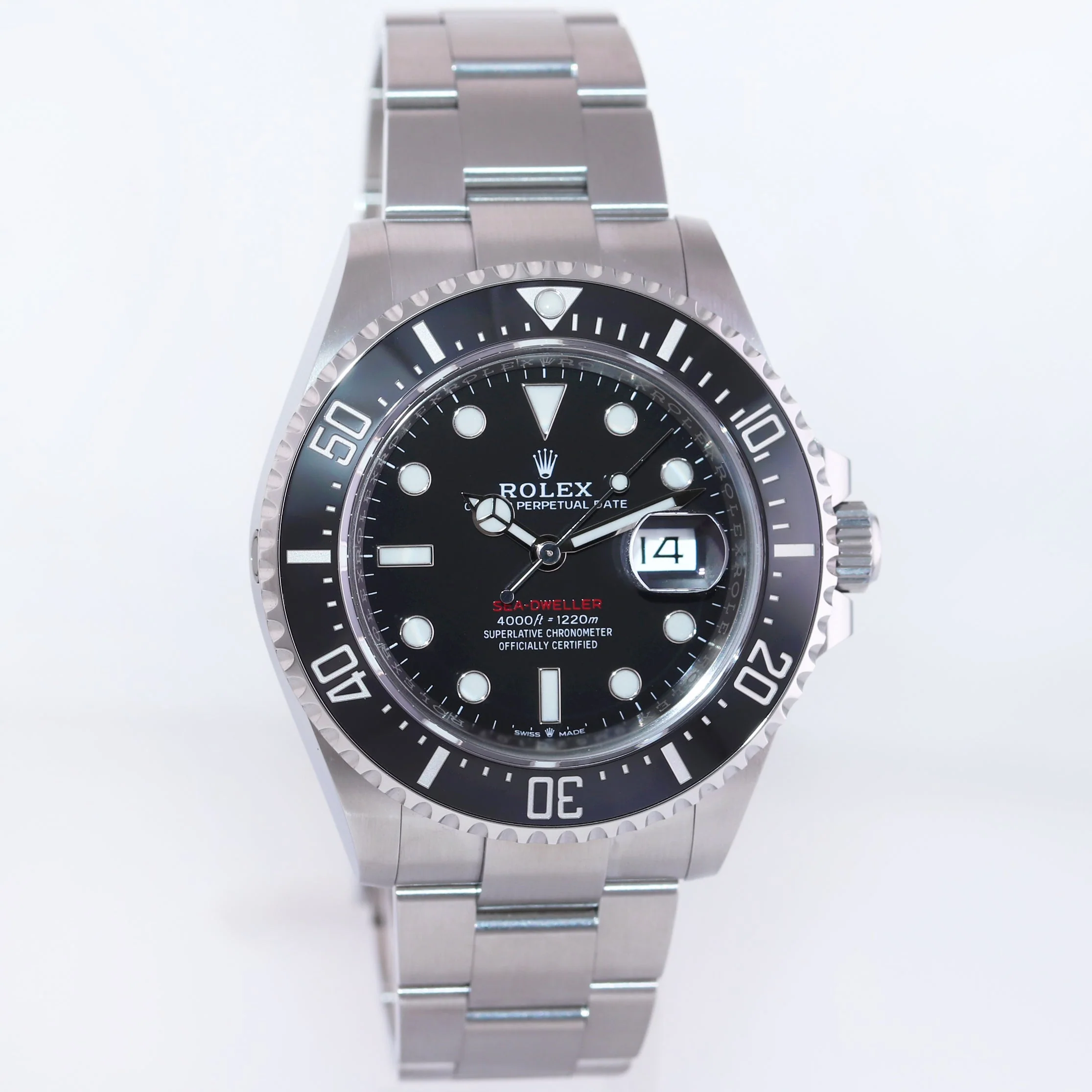 2021 NEW PAPERS Rolex Red Seadweller SD43 126600 43mm Mark 2 Watch Box - Image 3