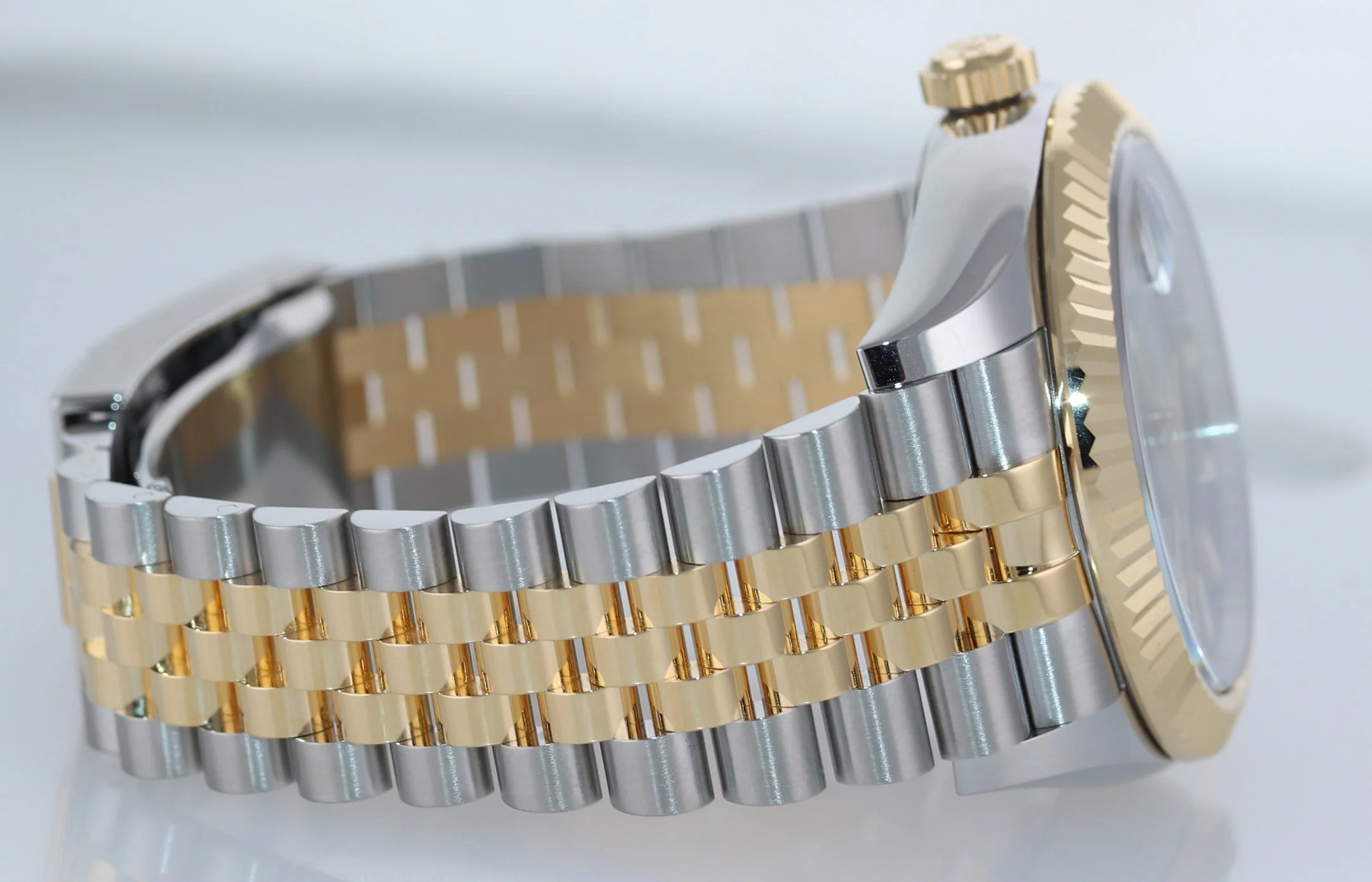 2021 NEW PAPERS Rolex Sky-Dweller 326933 Black Two Tone Yellow Gold Jubilee Watch - Image 5