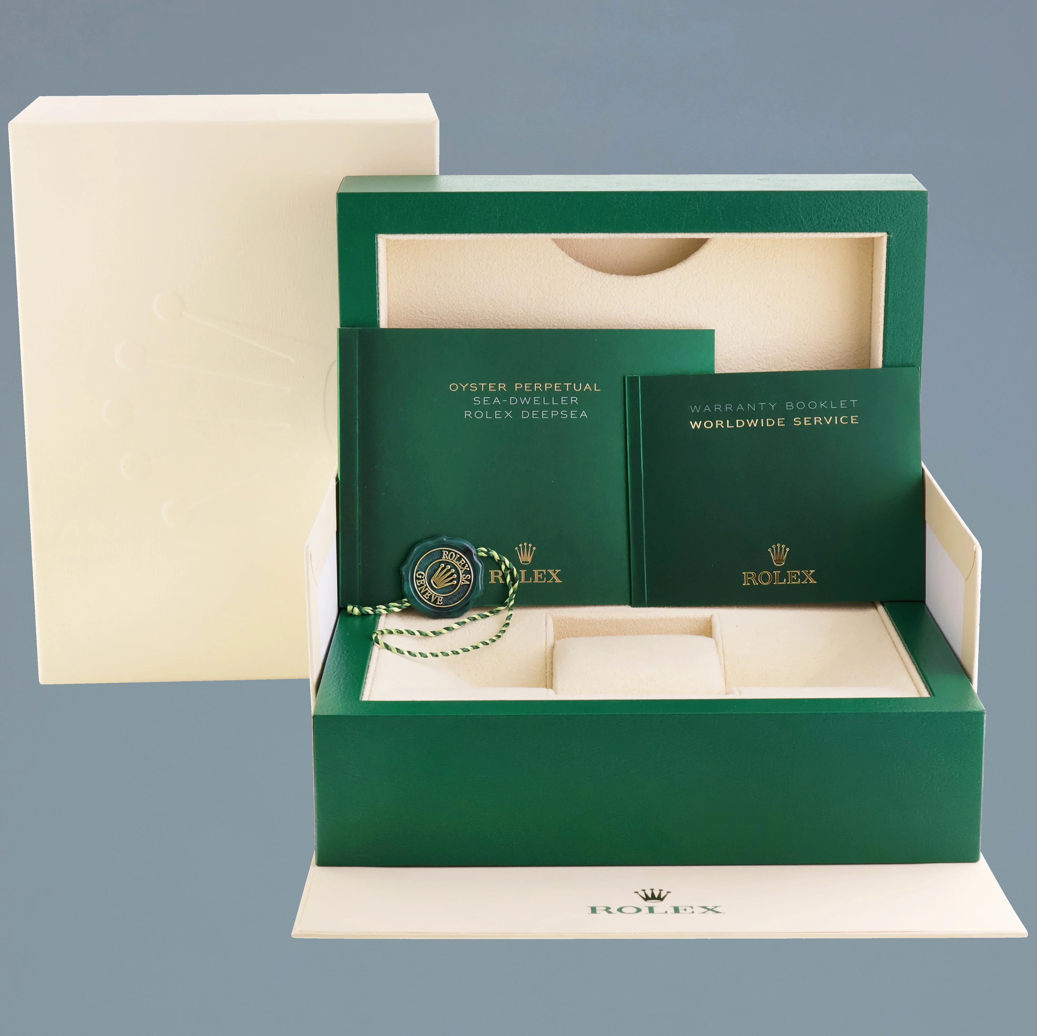 2022 MINT Rolex Dweller Deepsea James Cameron Blue Black 126660 44mm Watch Box - Image 7