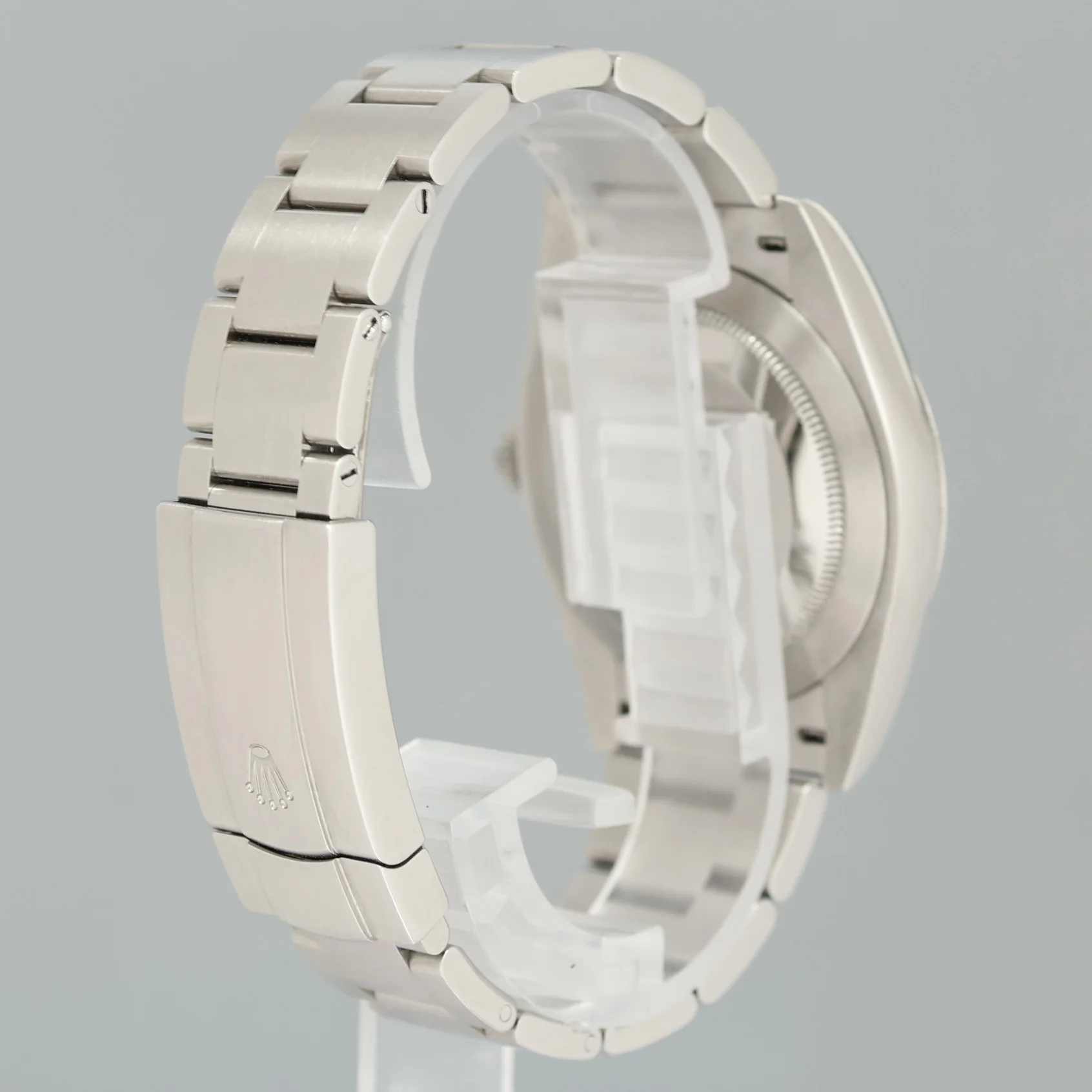 PAPERS 2022 MINT Rolex Oyster Perpetual 41mm Custom Red Coral Oyster 124300 Watch - Image 6