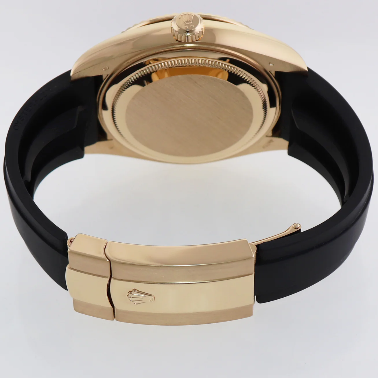 2022 MINT Rolex Sky-Dweller Yellow Gold Black Oysterflex 326238 Watch Box - Image 6