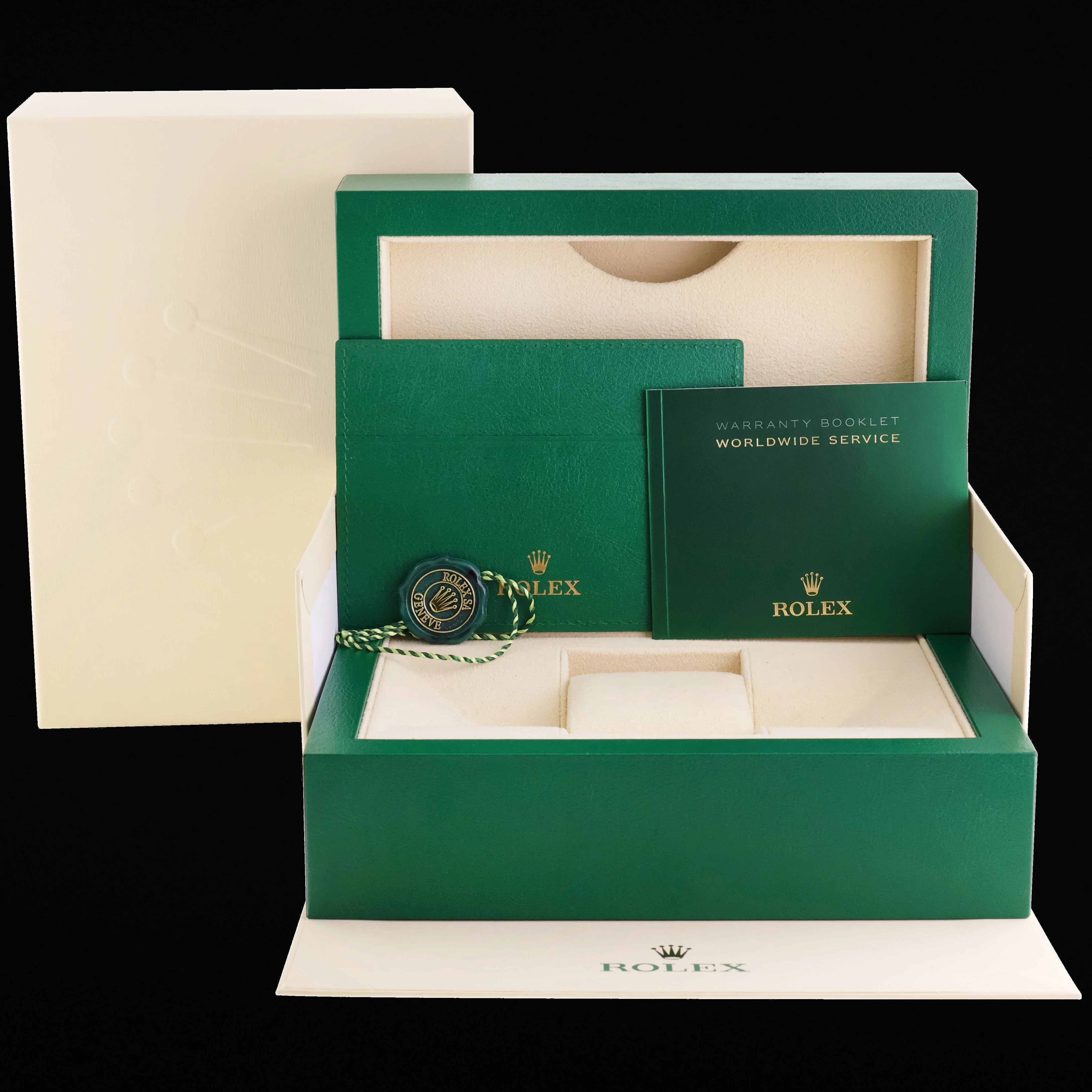 2021 MINT Rolex Yacht-Master 2 MERC HANDS Steel 44mm Blue 116680 Watch Box - Image 7