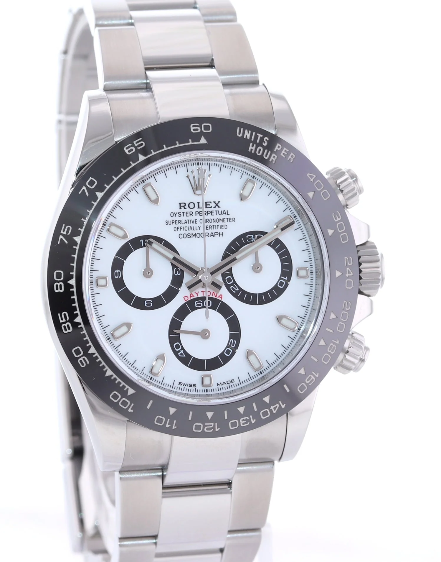 2022 NEW PAPERS Rolex Daytona 116500LN White Ceramic Panda 40mm Watch Box - Image 3