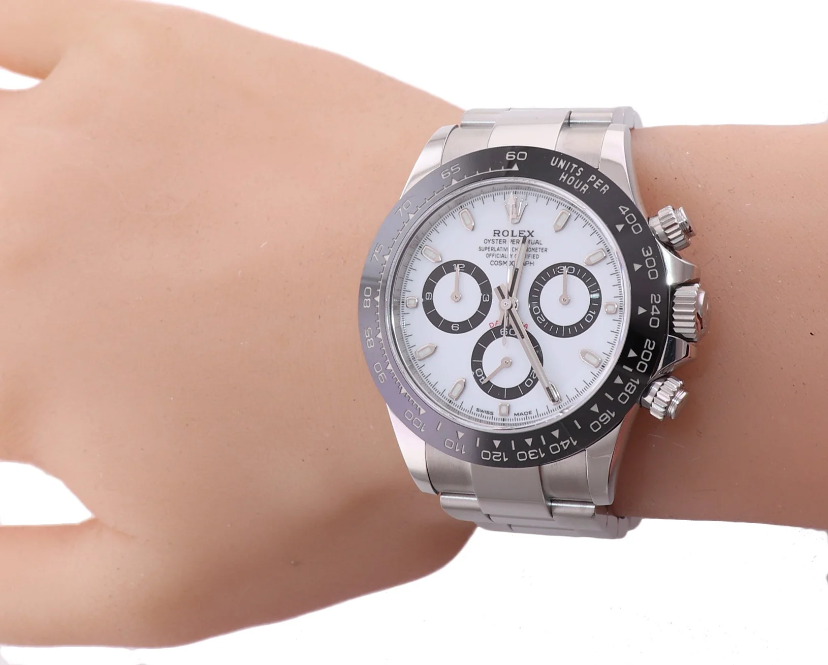 2022 NEW PAPERS Rolex Daytona 116500LN White Ceramic Panda 40mm Watch Box - Image 8