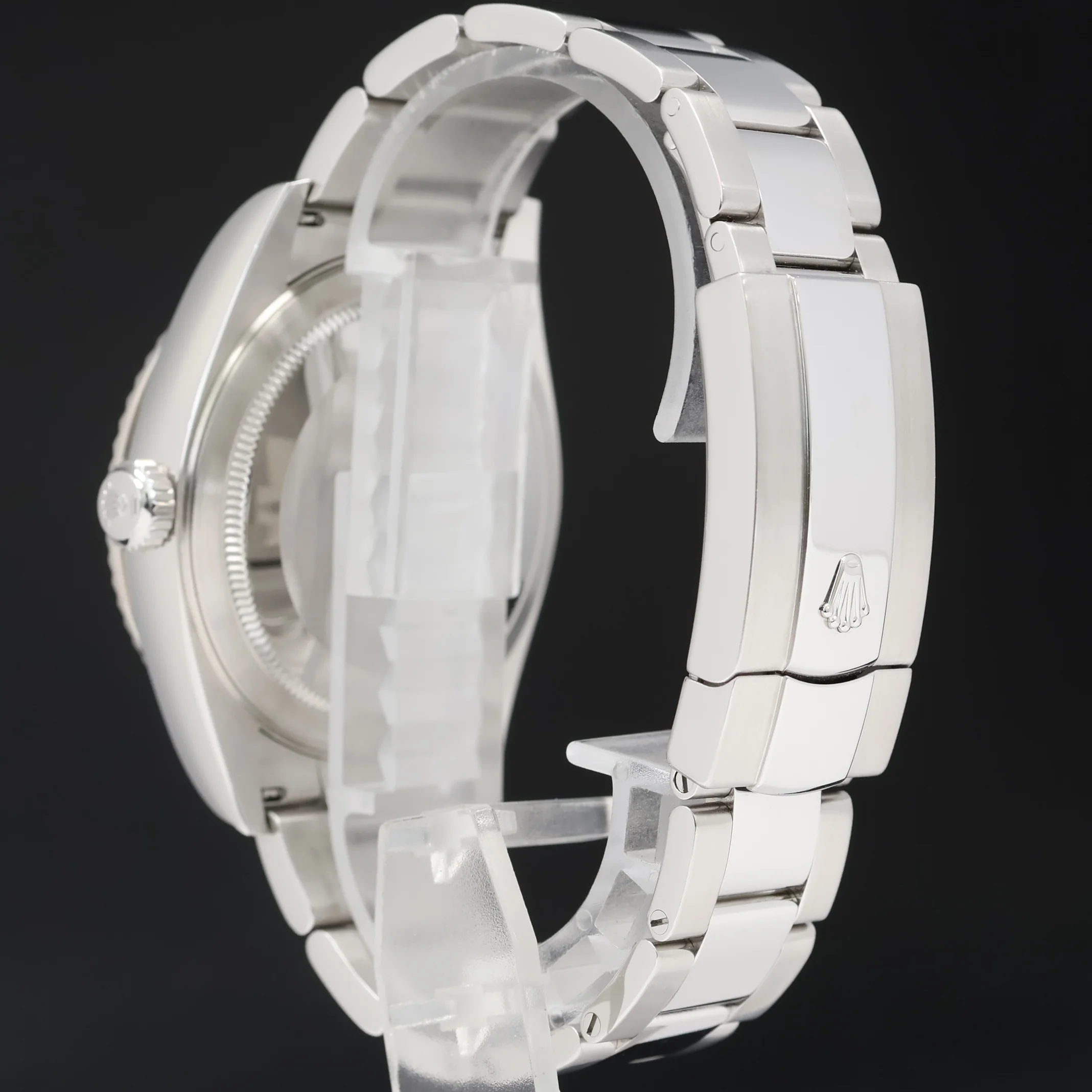 2022 NEW PAPERS Rolex Sky-Dweller Stainless White Gold Blue 326934 42mm Watch Box - Image 4
