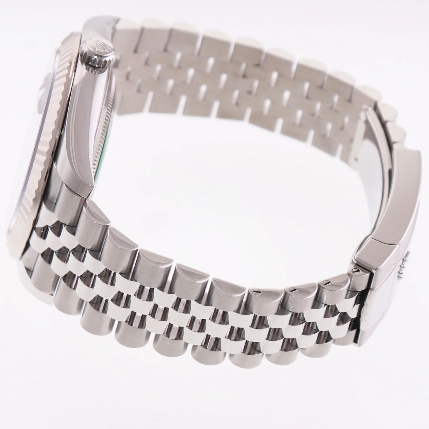 2022 MINT Rolex DateJust 41 41mm Blue Roman Jubilee Fluted 126334 Watch Box - Image 4