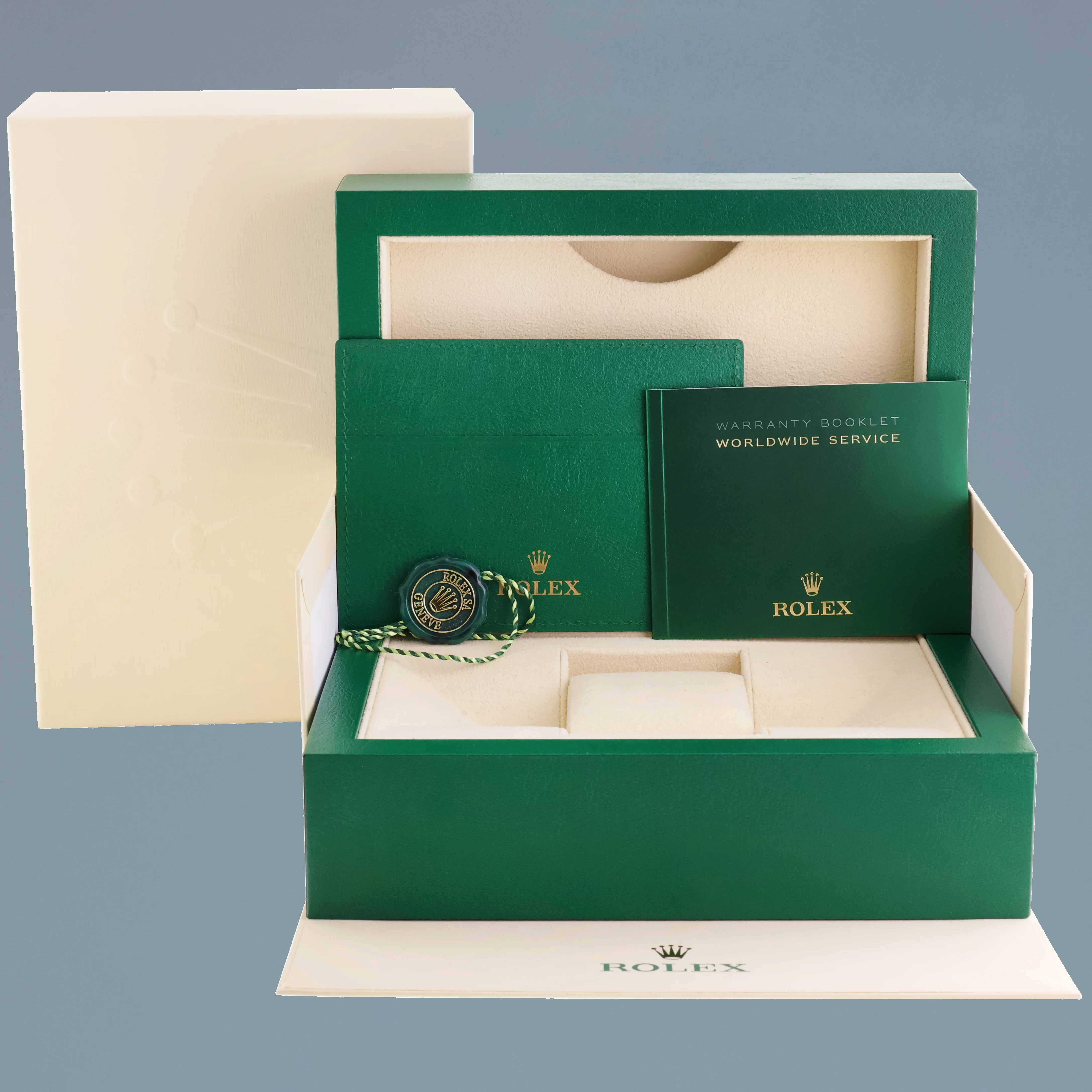2023 Mint Rolex Explorer II 42mm 226570 Black Dial Steel Date Watch Box - Image 7