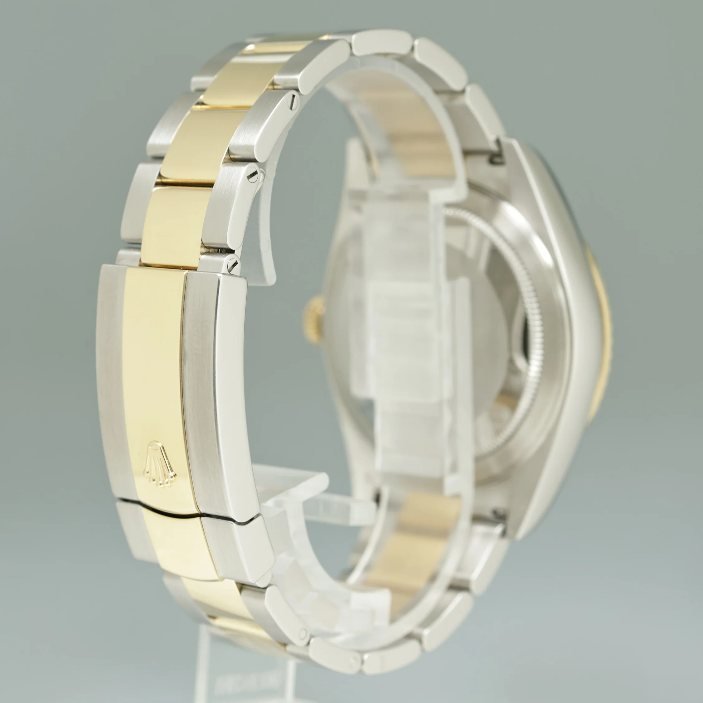 2024 NEW PAPERS Rolex Sky-Dweller Two Tone Gold Black Oyster 42mm 336933 Watch - Image 6