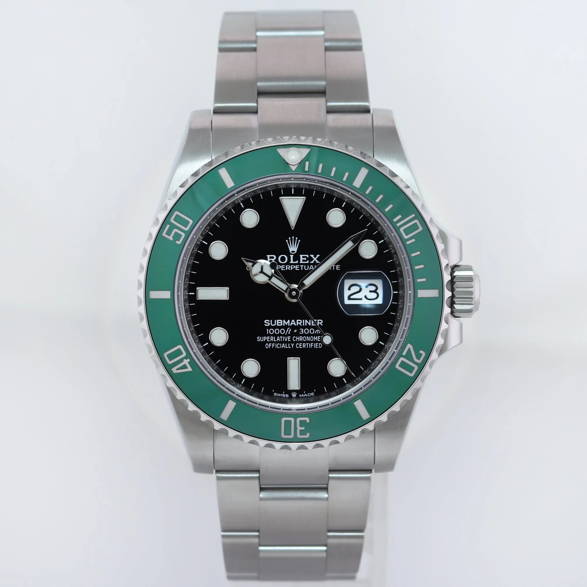 2023 STARBUCKS NEW PAPERS 126610lv Rolex Submariner MK1 41mm Watch Box - Image 2