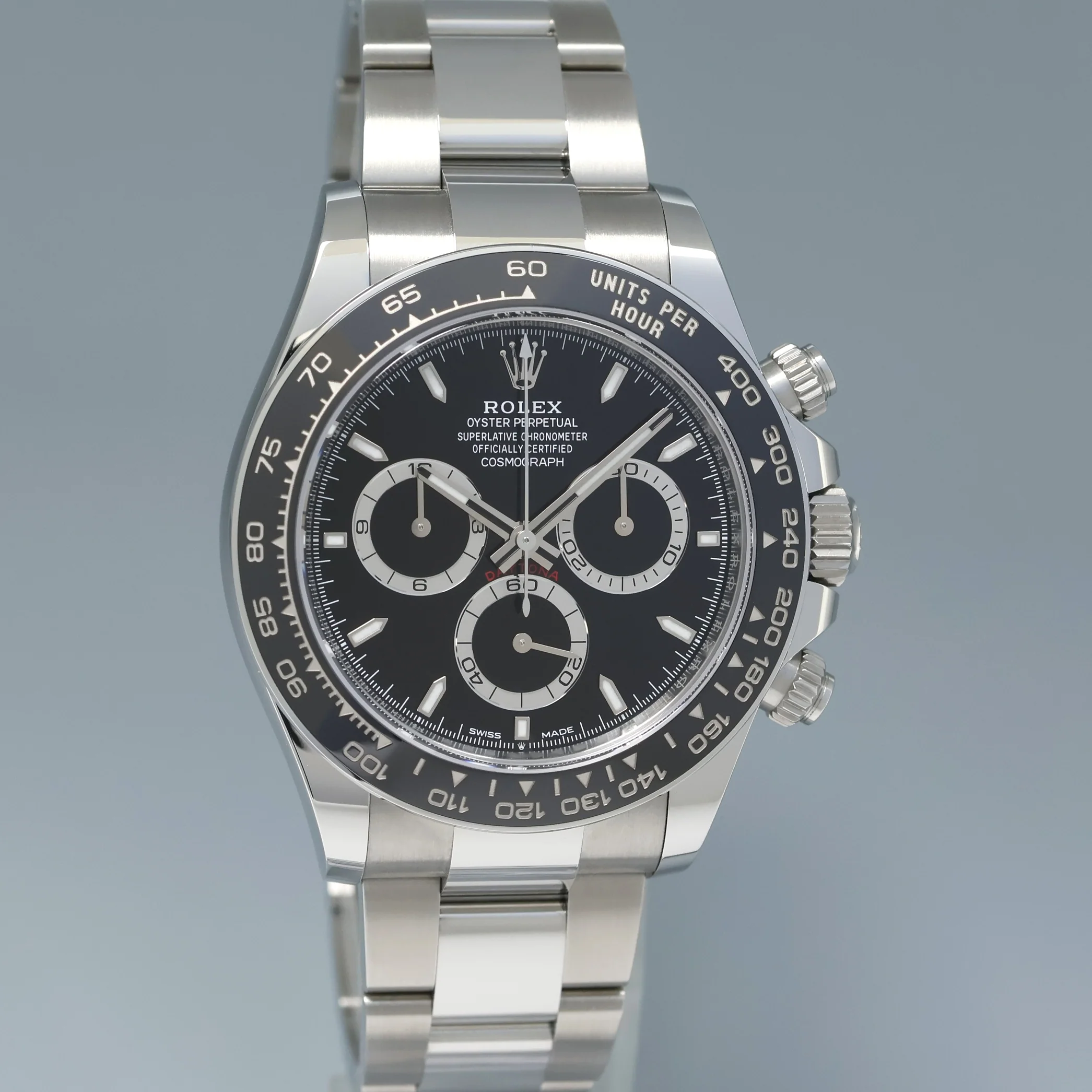 2024 NEW PAPERS Rolex Daytona 126500LN Black Ceramic Steel 40mm Watch Box - Image 3