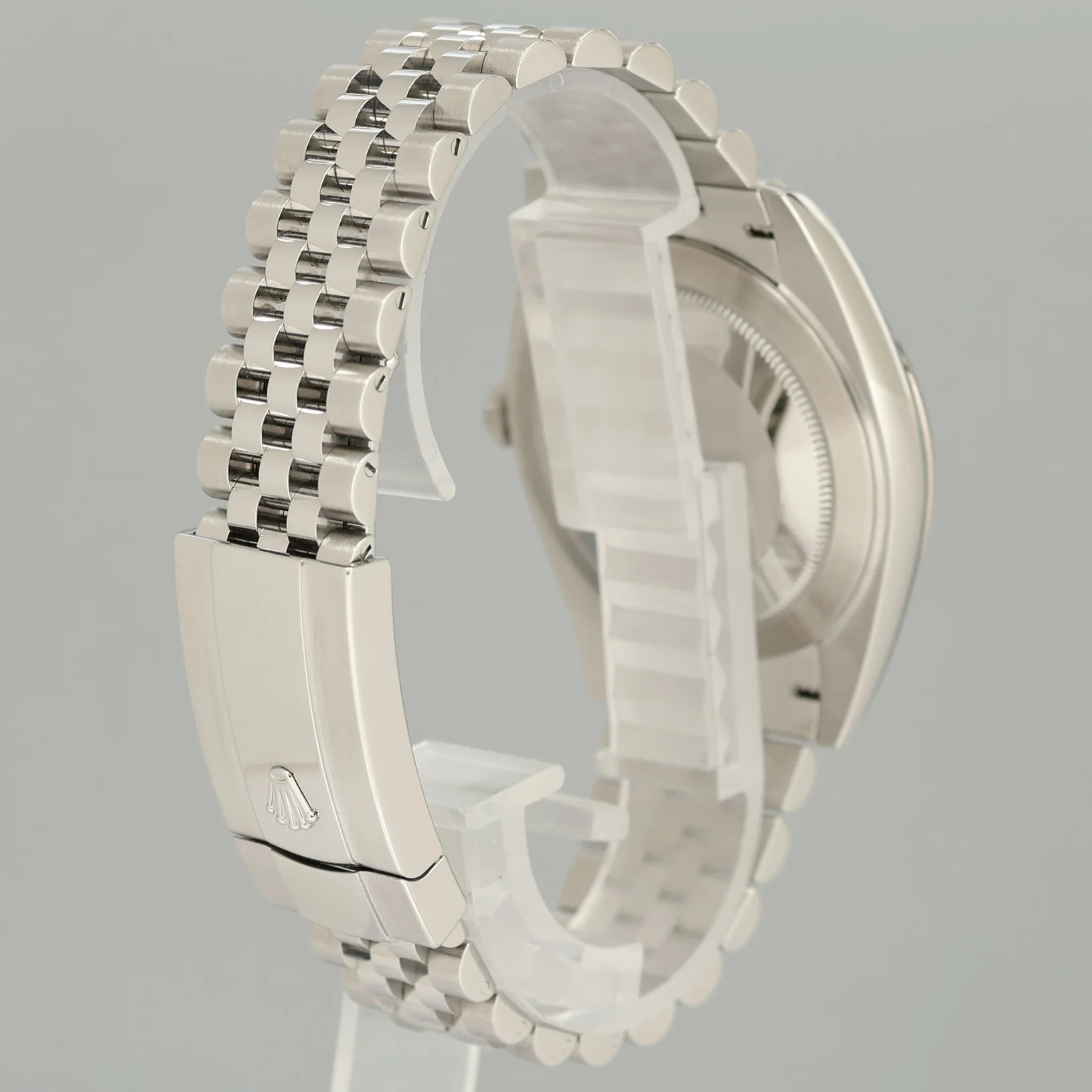 2025 NEW PAPERS Rolex DateJust 41 41mm Blue Roman Jubilee Fluted 126334 Watch Box - Image 6