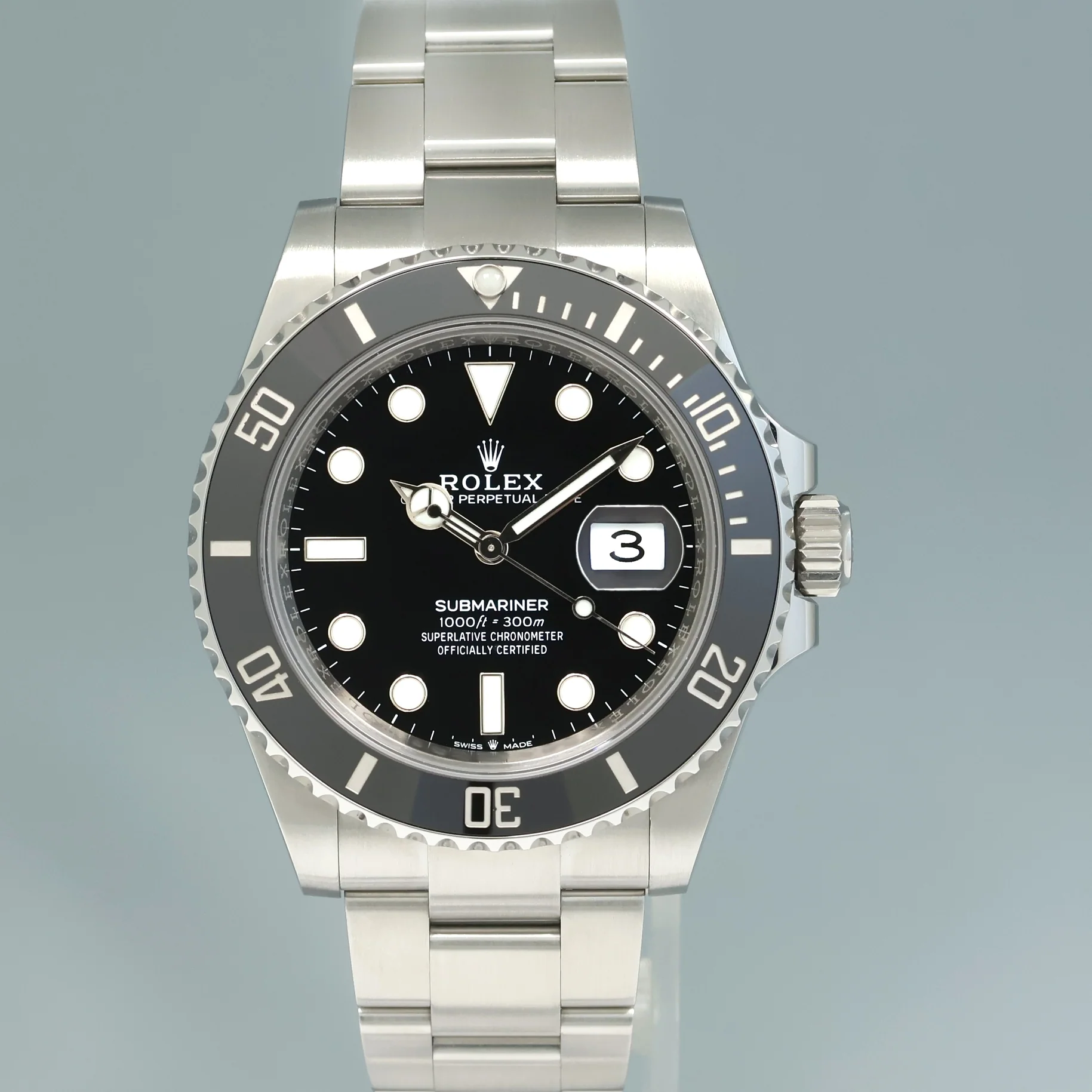 2025 NEW PAPERS Rolex Submariner 41mm Black Ceramic 126610LN Watch Box - Image 2