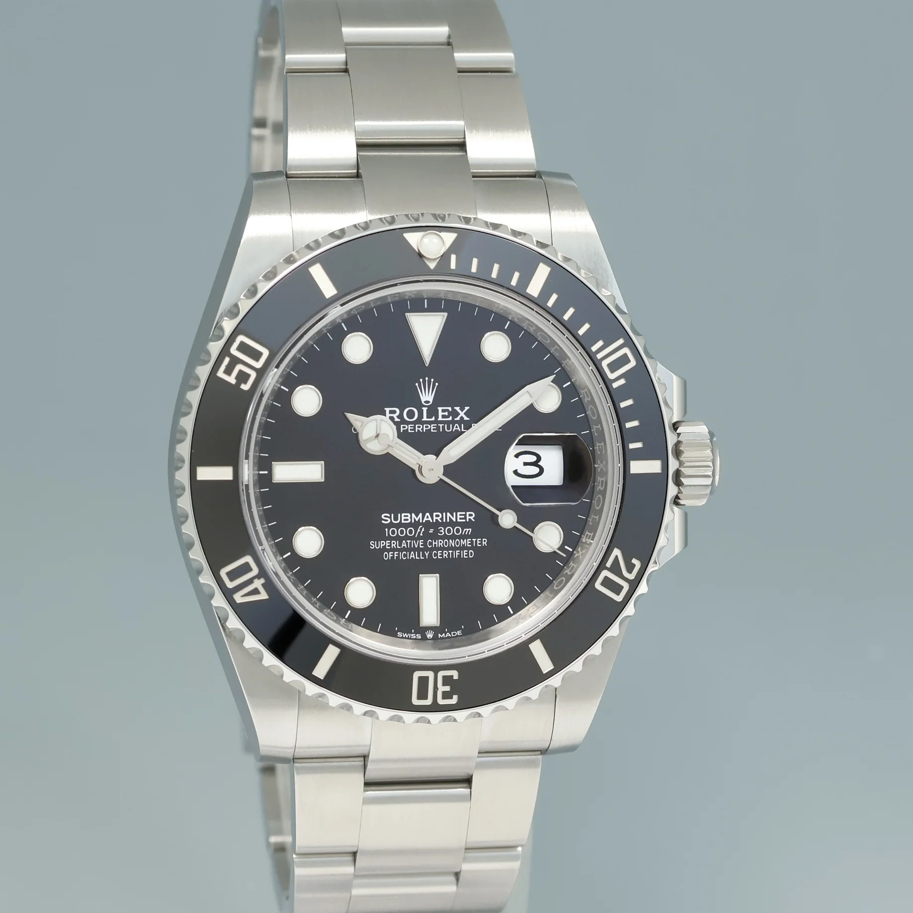 2025 NEW PAPERS Rolex Submariner 41mm Black Ceramic 126610LN Watch Box - Image 3