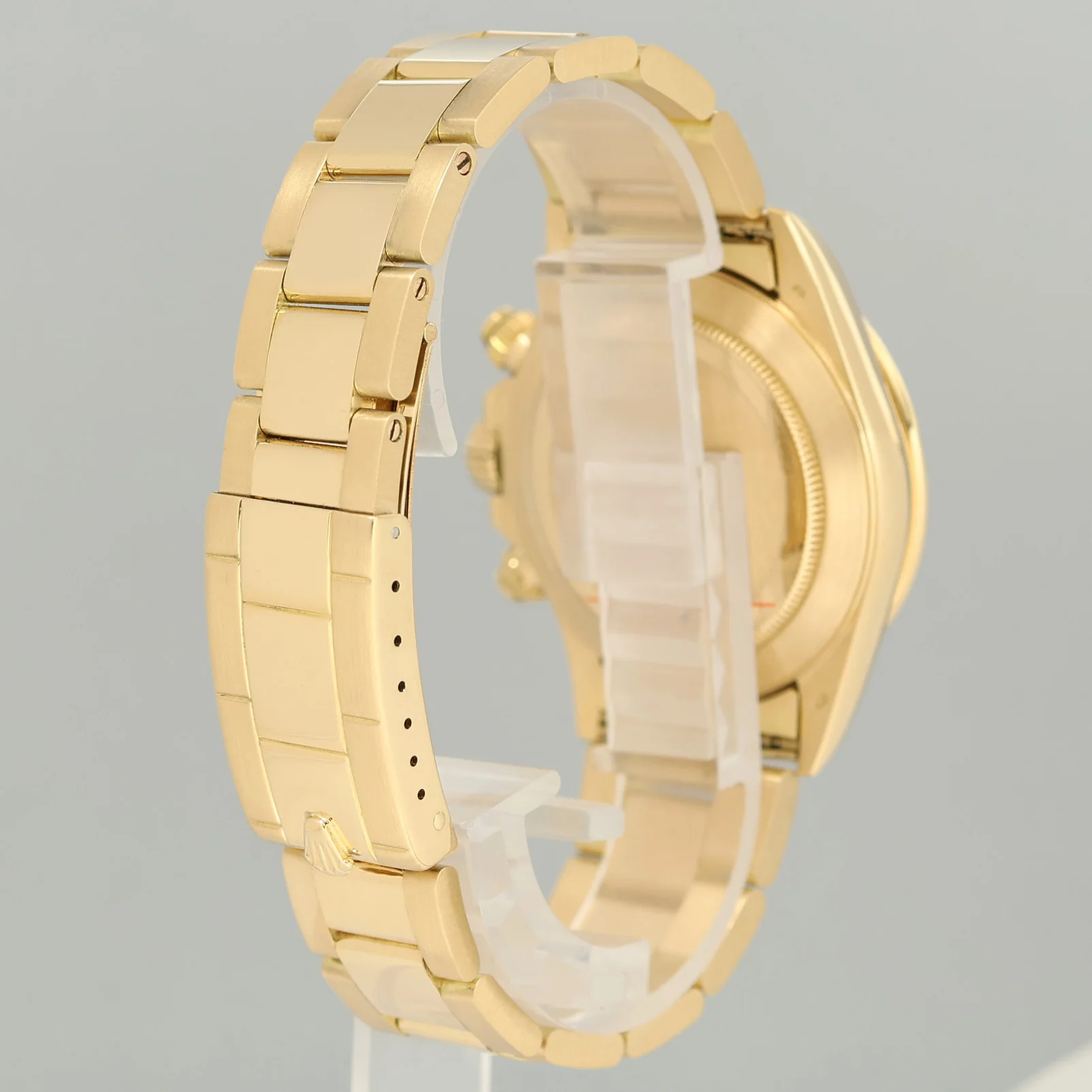 2026 Service  Rolex Daytona 16528 Zenith White Stick Inverted 6 Chrono Yellow Gold Watch - Image 6