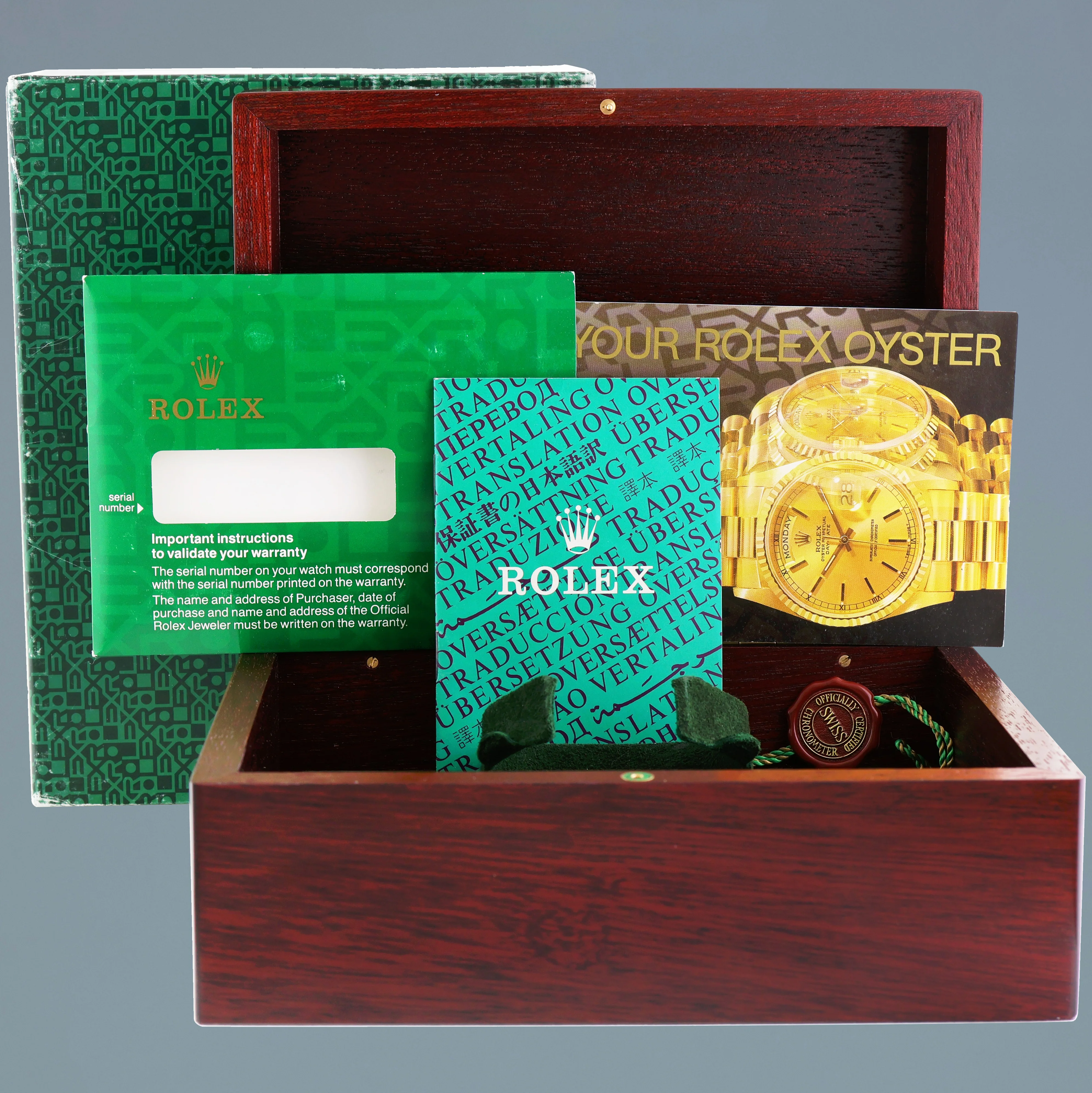 2026 Service  Rolex Daytona 16528 Zenith White Stick Inverted 6 Chrono Yellow Gold Watch - Image 7
