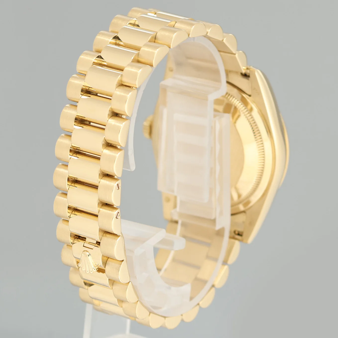 2017 PAPERS MINT Rolex President Day Date Yellow Gold 118238 Meteorite Diamond Watch - Image 6