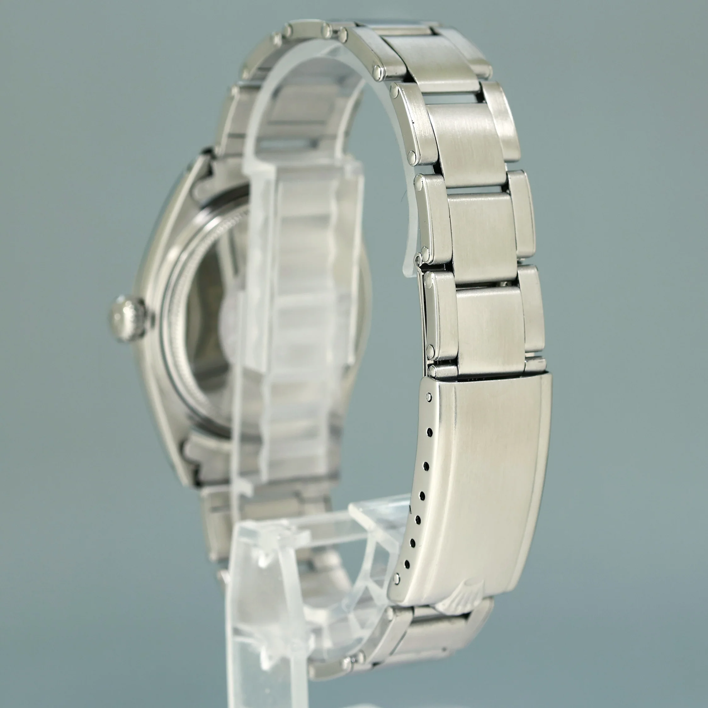 Rolex Oyster Perpetual Explorer 5504 Black Matte Steel 36mm Watch - Image 4
