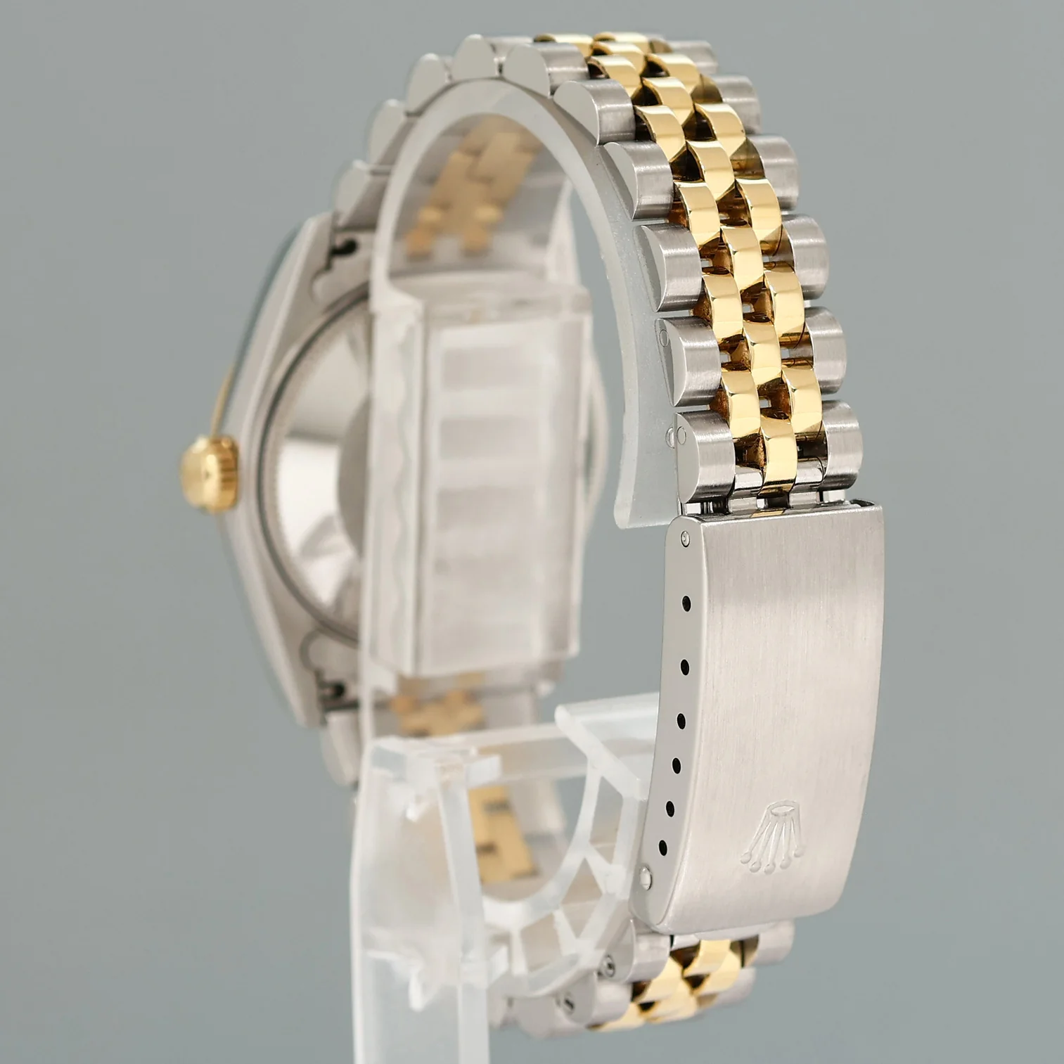 MINT Ladies Rolex 68273 Two Tone 18k Gold Steel 31mm Champagne Diamond Watch - Image 4