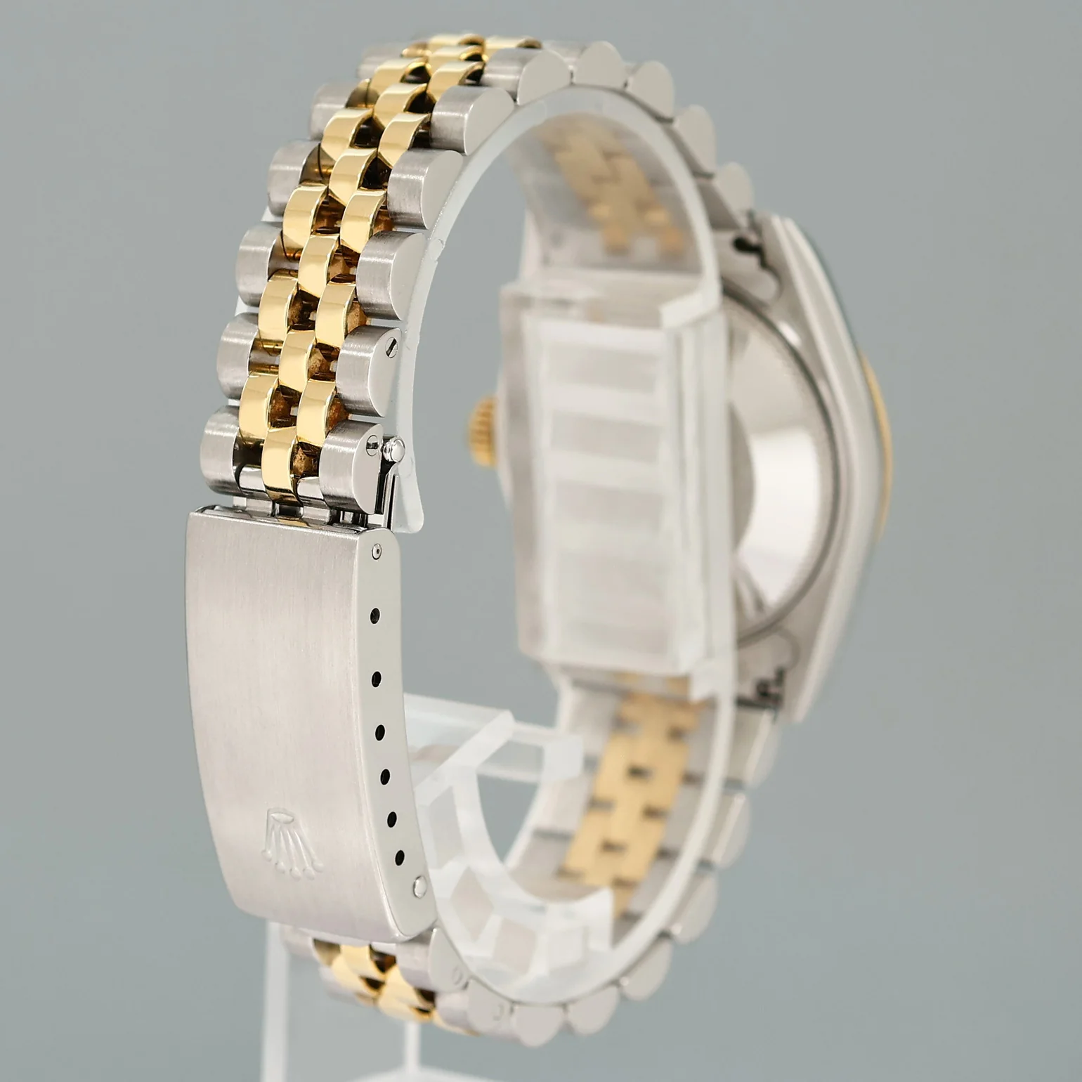 MINT Ladies Rolex 68273 Two Tone 18k Gold Steel 31mm Champagne Diamond Watch - Image 6