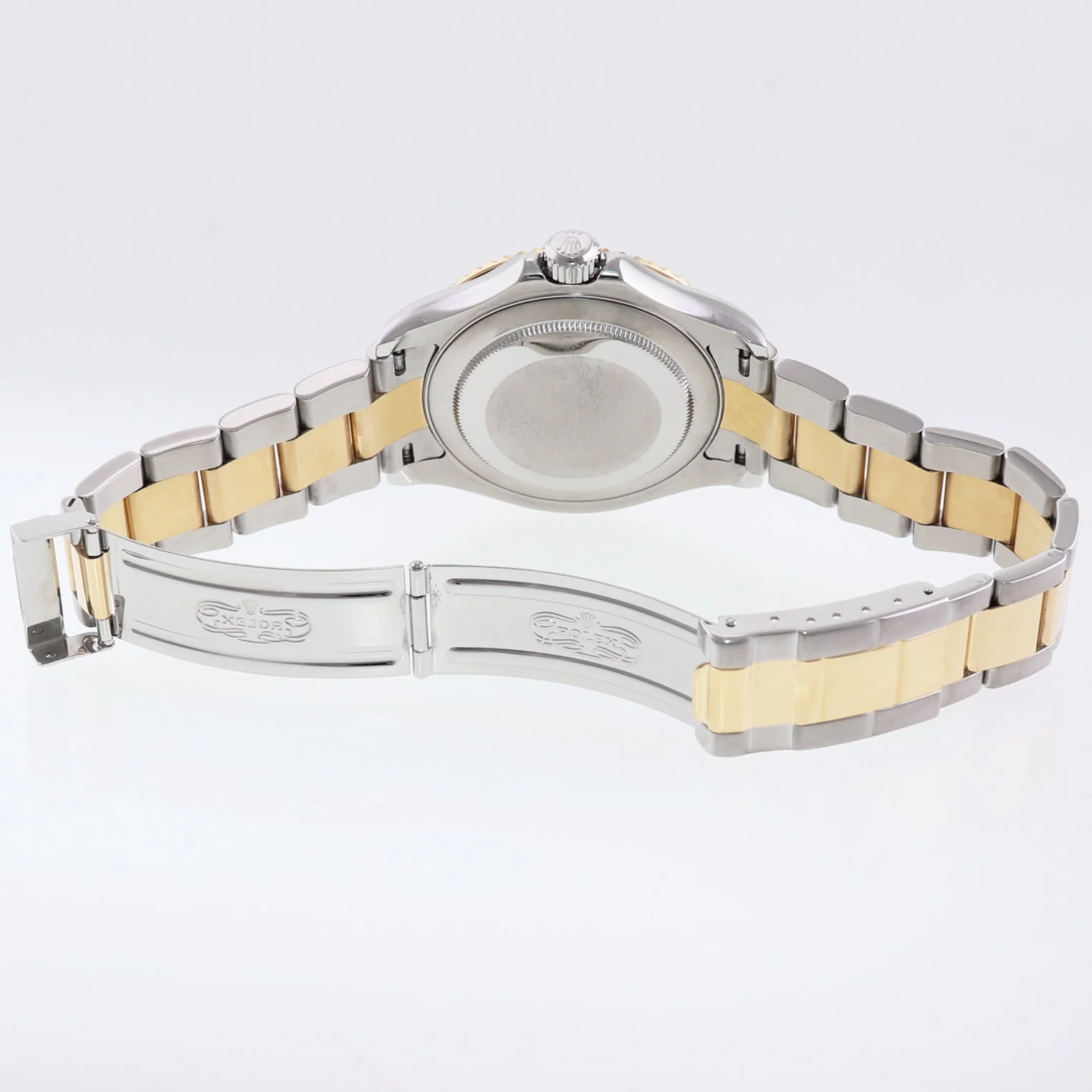 MINT 2005 Rolex Yacht-Master 16623 White Sapphire Two Tone Yellow Gold Watch Box - Image 7