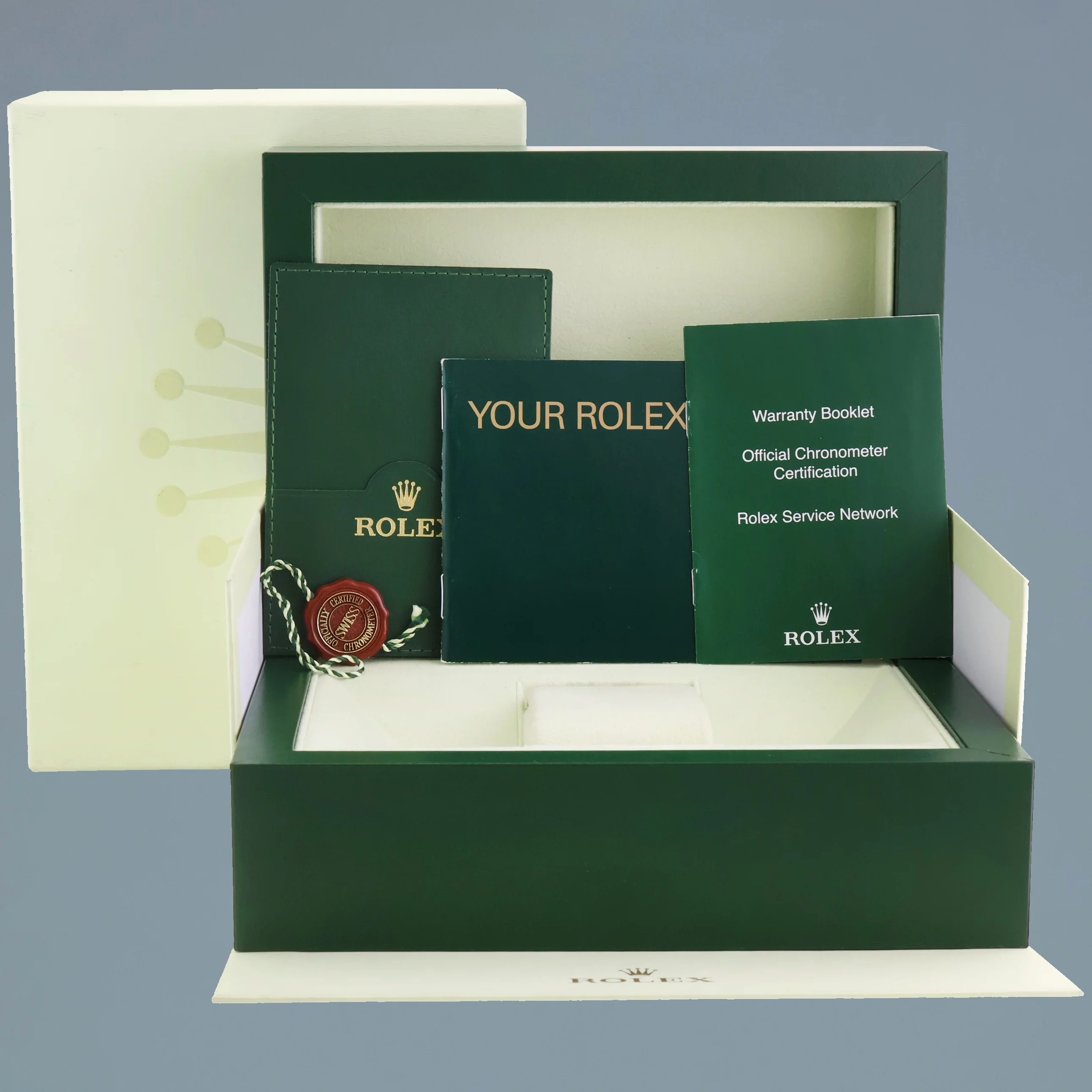 MINT 2015 Rolex Daytona Meteorite Roman 116509 White Gold Chronograph Watch Box - Image 7