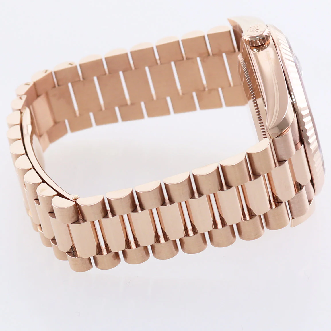 MINT 2020 PAPERS Rolex President 40mm Rose Gold Olive Green 228235 Watch Box - Image 5