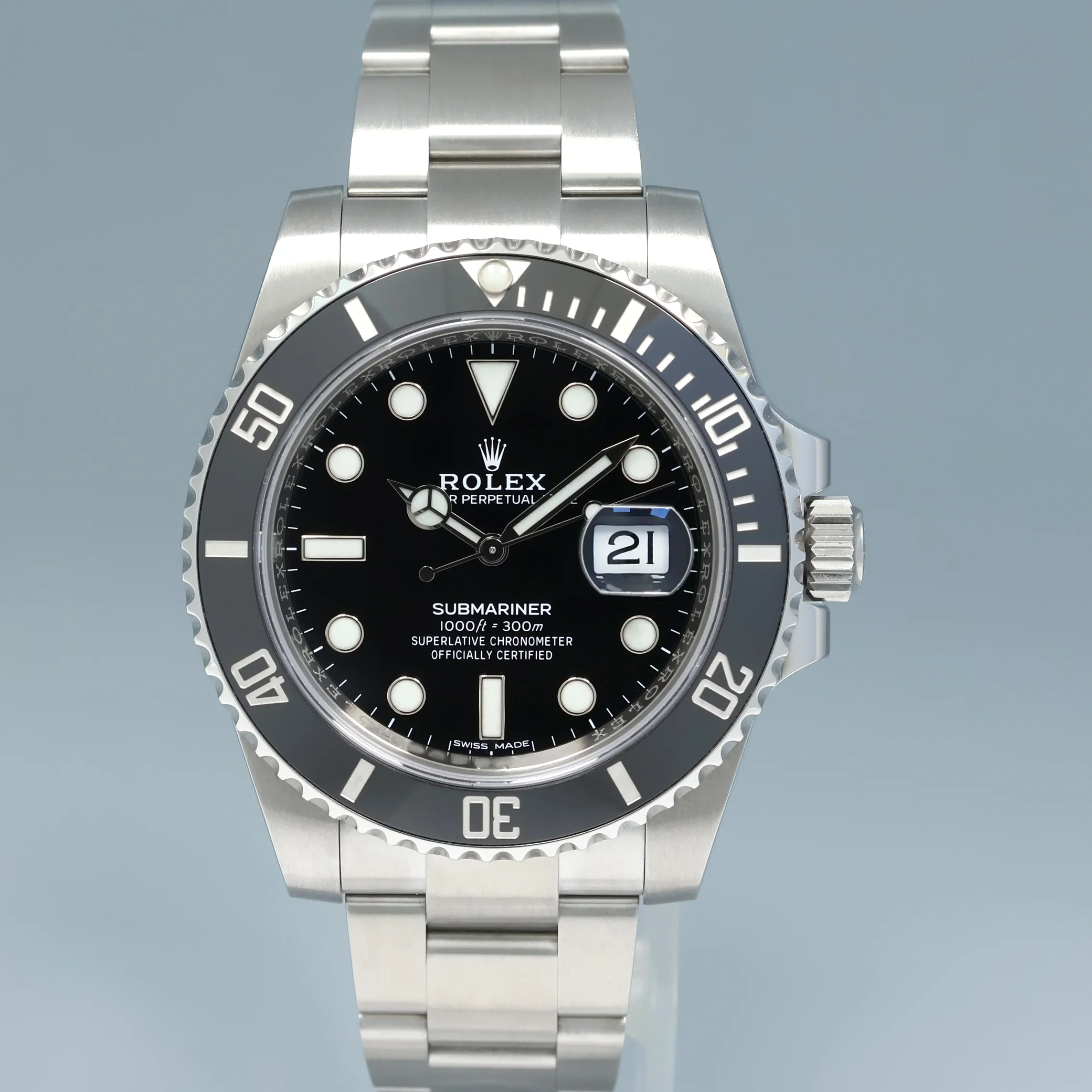 MINT 2020 PAPERS 116610LN Rolex Submariner Date Steel 40mm Black Dial Ceramic Watch - Image 2