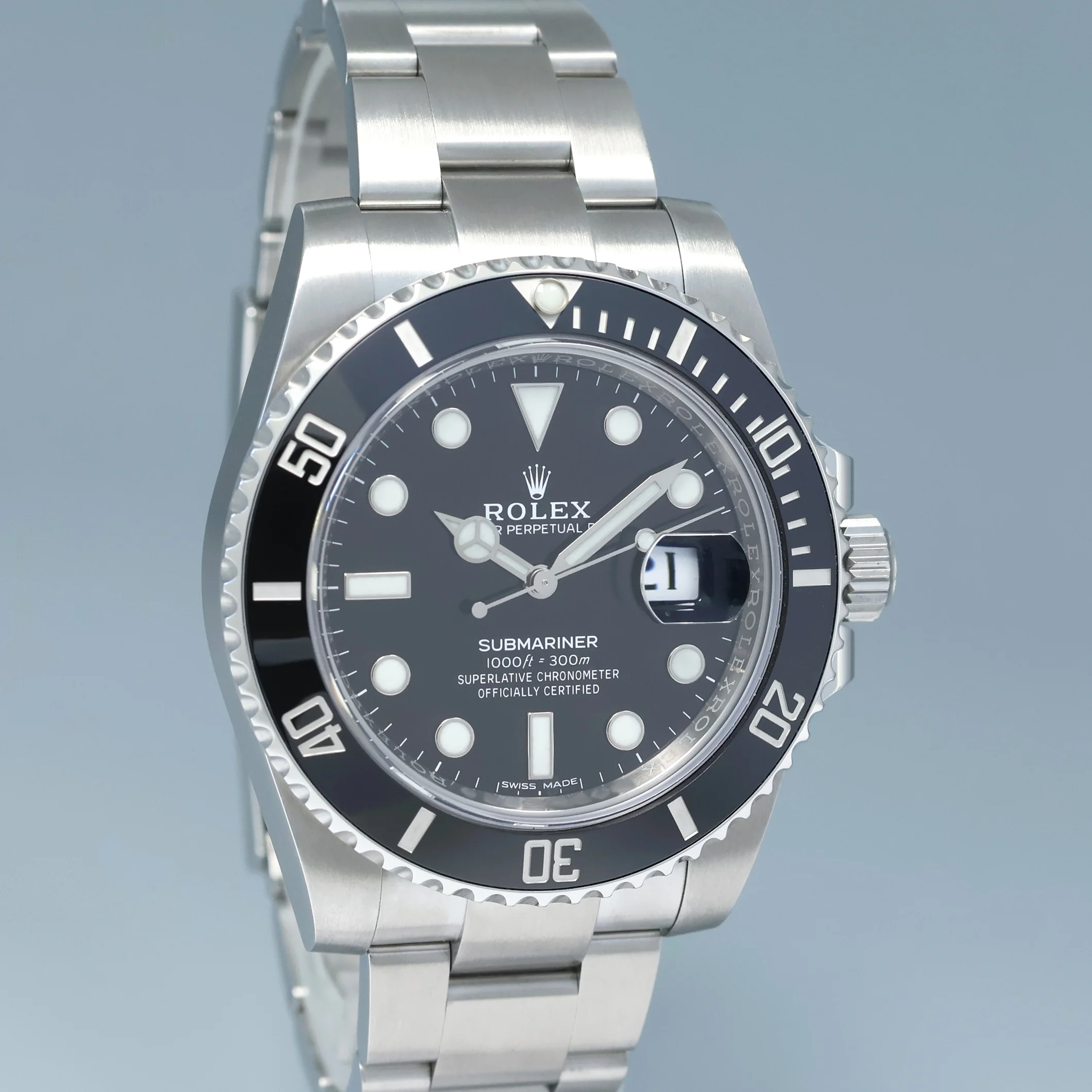 MINT 2020 PAPERS 116610LN Rolex Submariner Date Steel 40mm Black Dial Ceramic Watch - Image 3