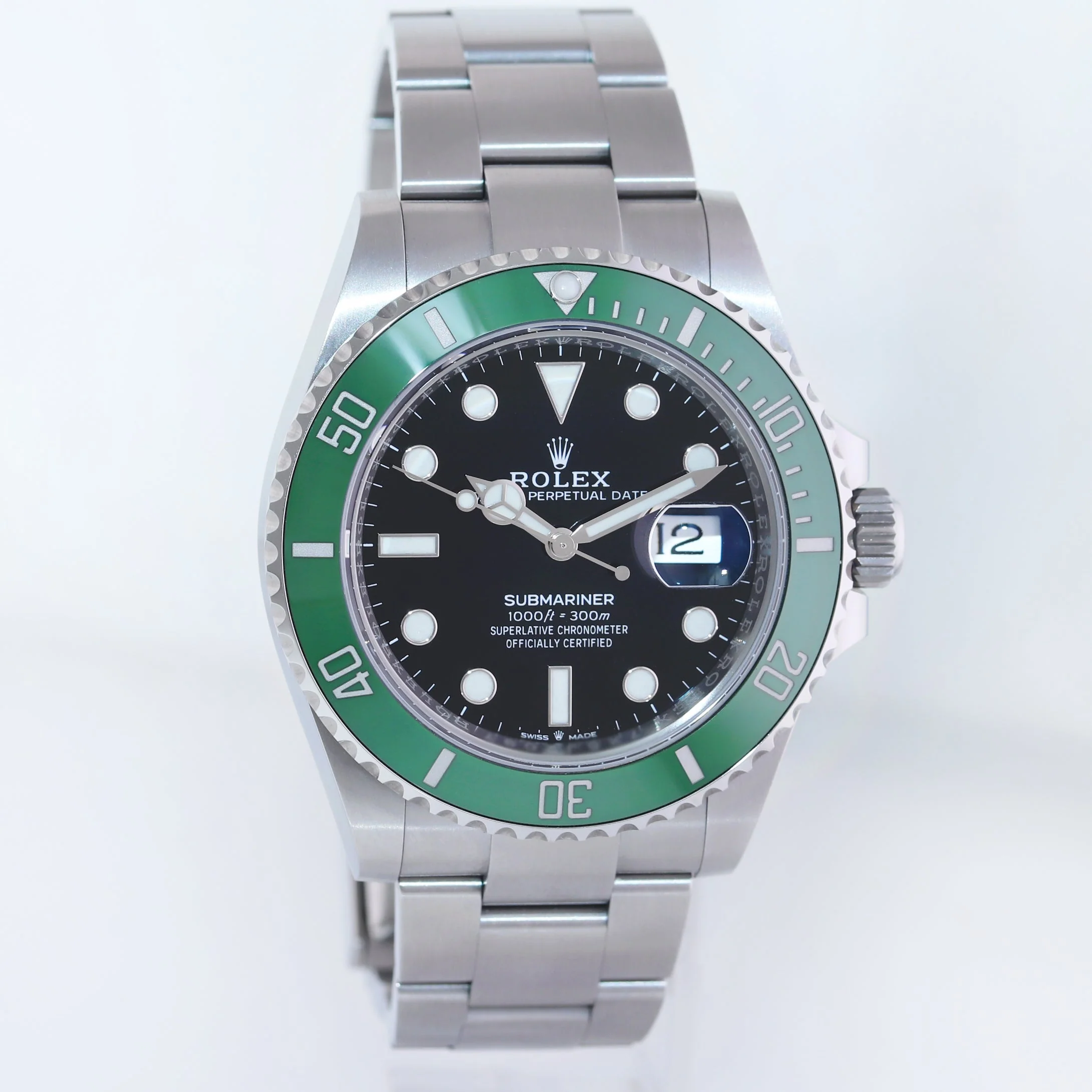 MINT 2024 Rolex Submariner 41mm GREEN KERMIT MK2 Starbucks 126610LV Watch Box - Image 2