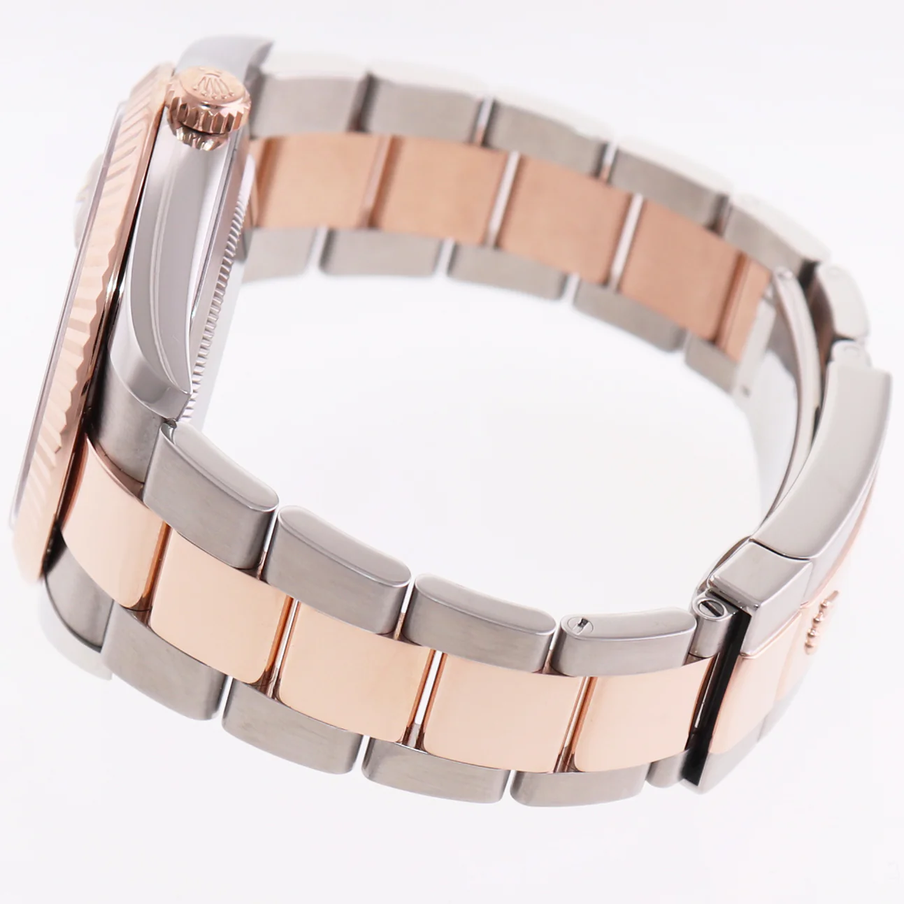 MINT 2024 Rolex DateJust 41 126331 Sundust Rose Gold Two-Tone Oyster Watch Box - Image 4