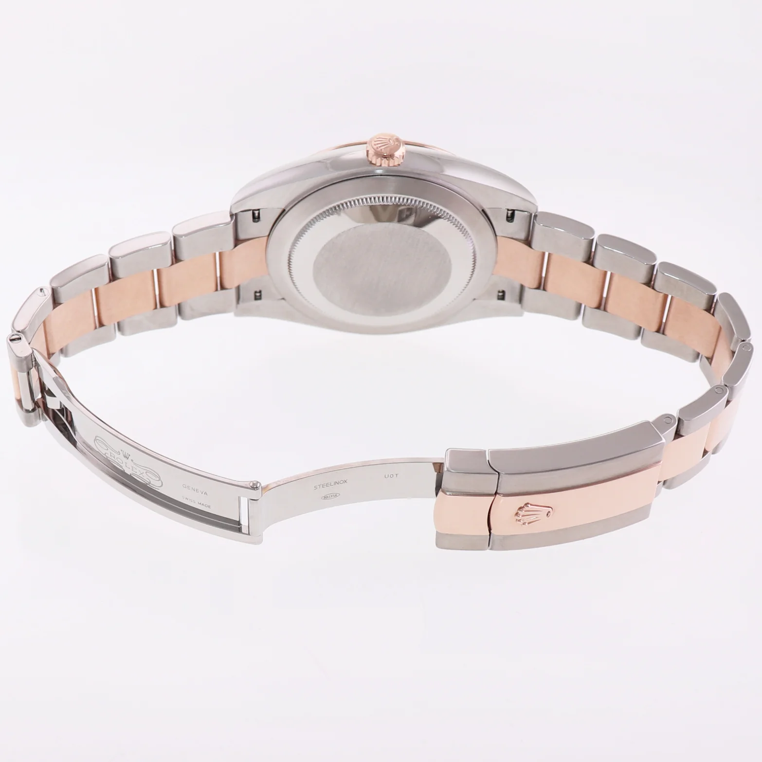 MINT 2024 Rolex DateJust 41 126331 Sundust Rose Gold Two-Tone Oyster Watch Box - Image 7