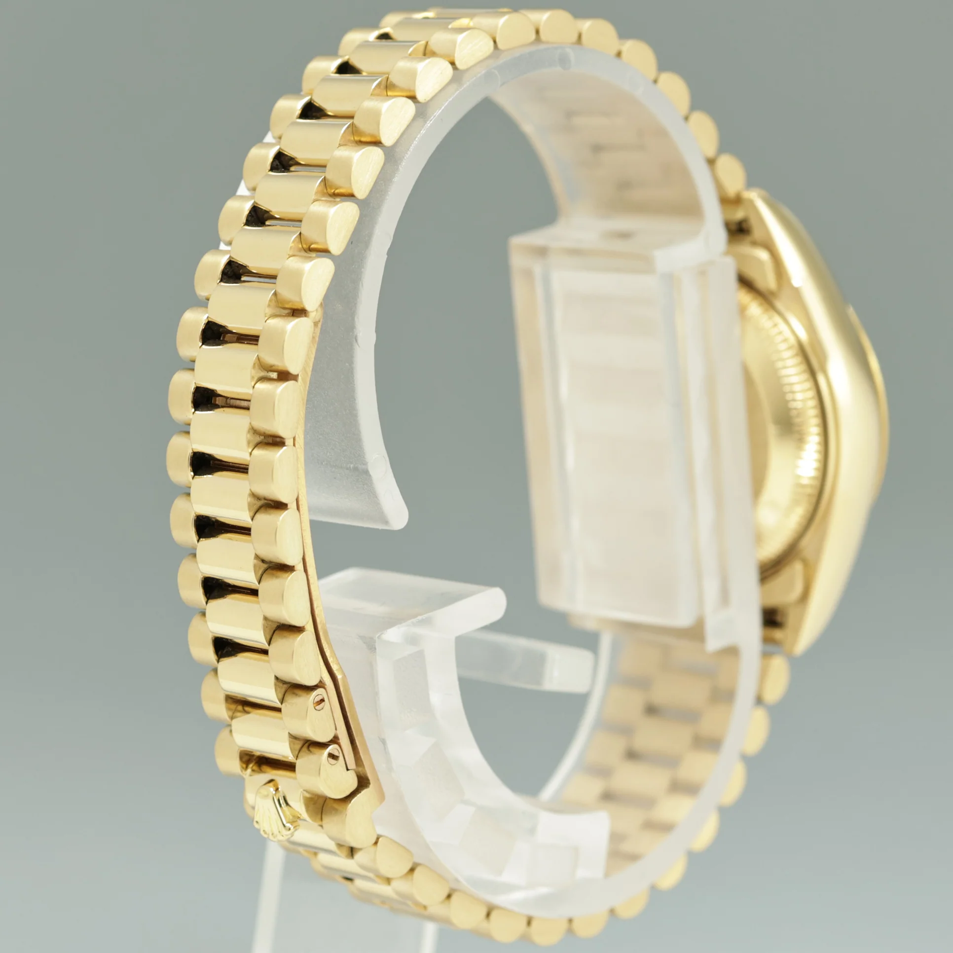 MINT 69178 Pearl Diamond Ladies Rolex DateJust President 26mm Yellow Gold Watch - Image 6