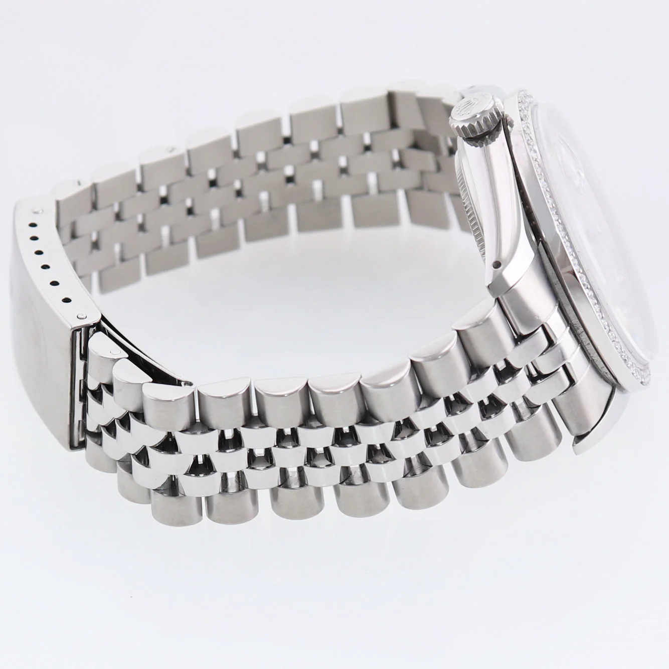 MINT DIAMOND Bezel Rolex DateJust 36mm Mother of Pearl 16234 Steel Watch Box - Image 5