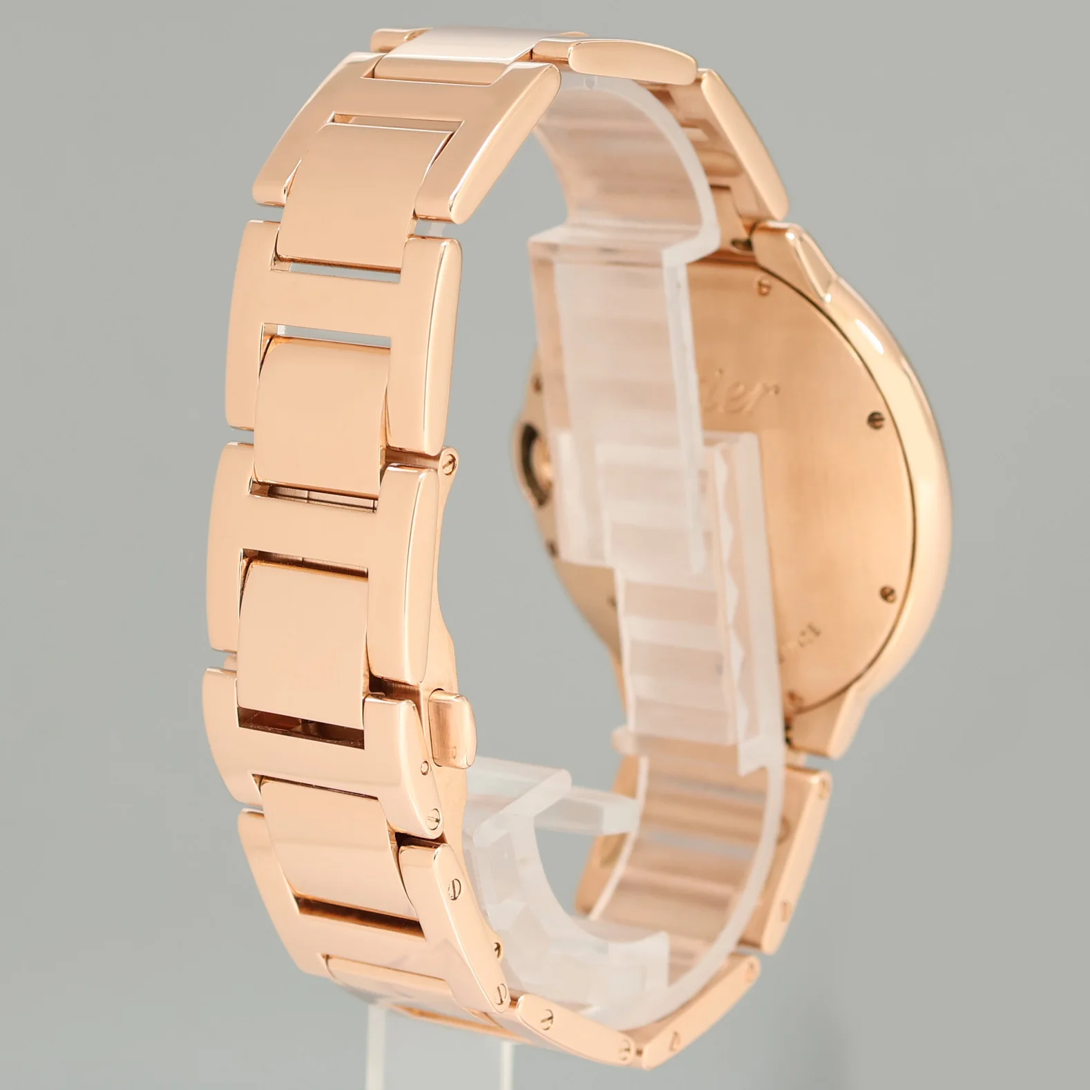 MINT DIAMOND Cartier 3941 Ballon Bleu Rose Gold 42mm Watch Box - Image 6