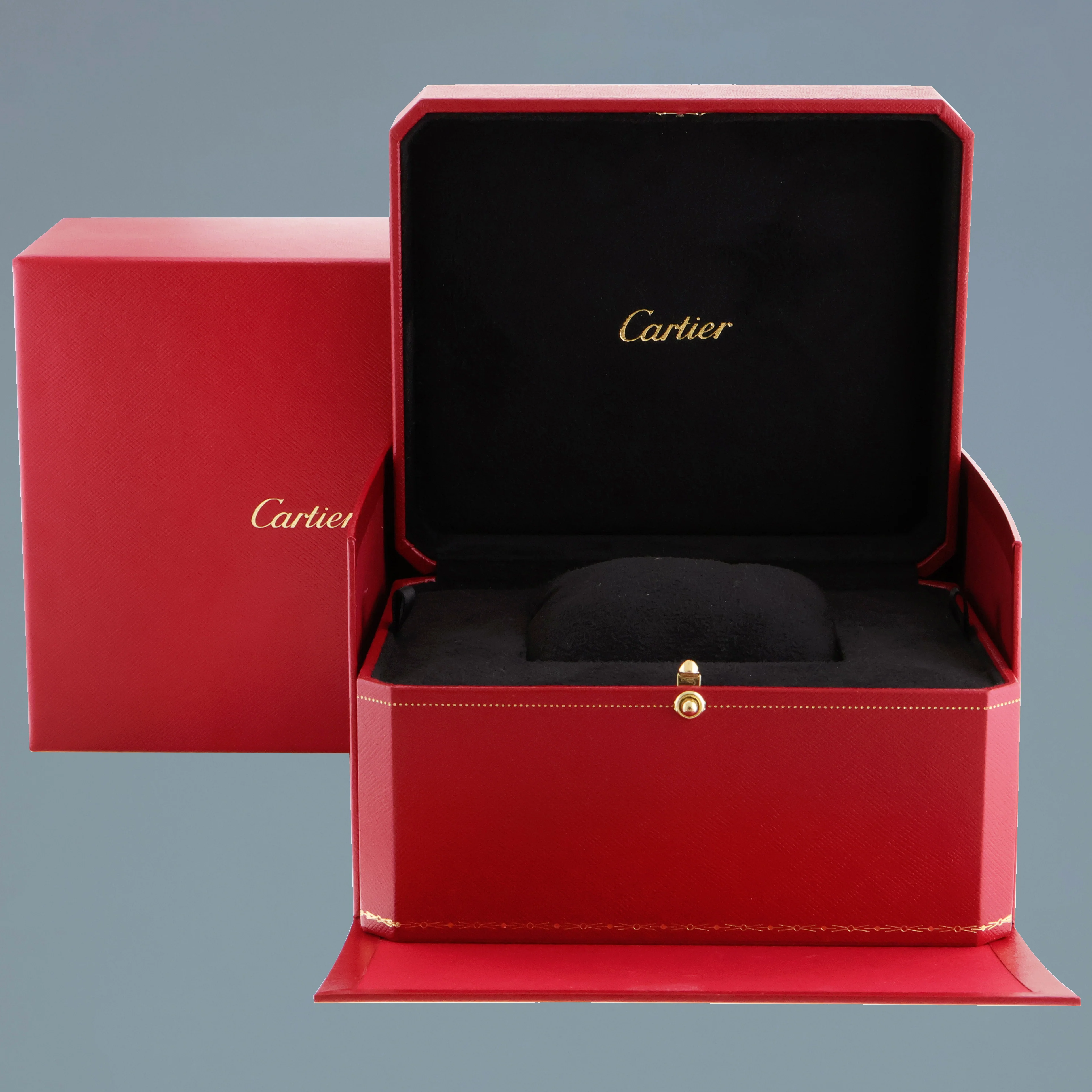 MINT DIAMOND Cartier 3941 Ballon Bleu Rose Gold 42mm Watch Box - Image 7