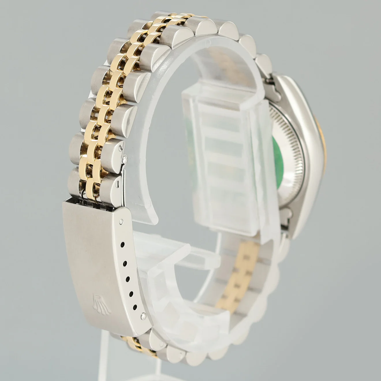 MINT Factory Champagne Diamond Ladies Rolex 26mm DateJust 79173 Two Tone Gold Jubilee Watch - Image 4